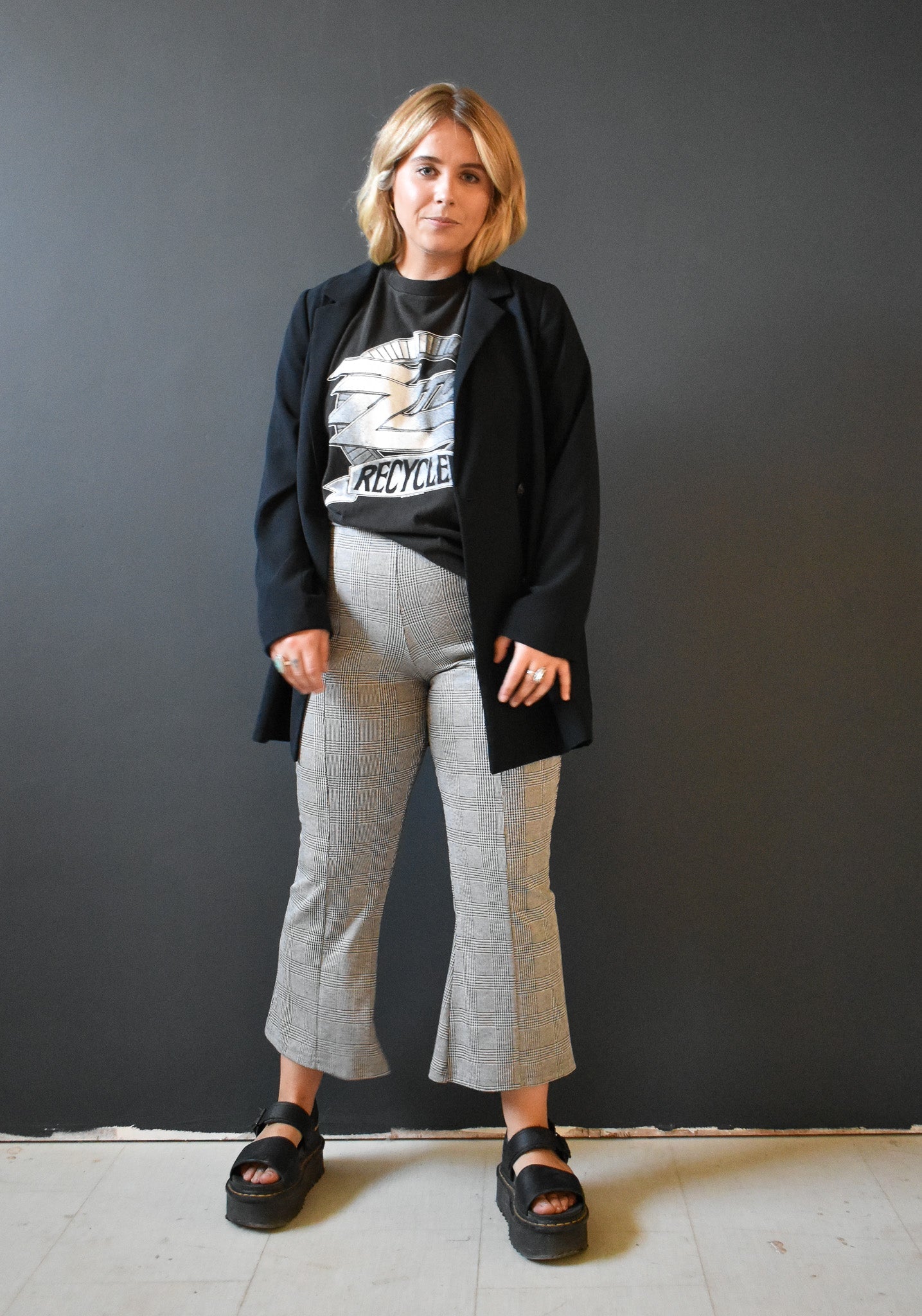 Doppel Pant in Plaid