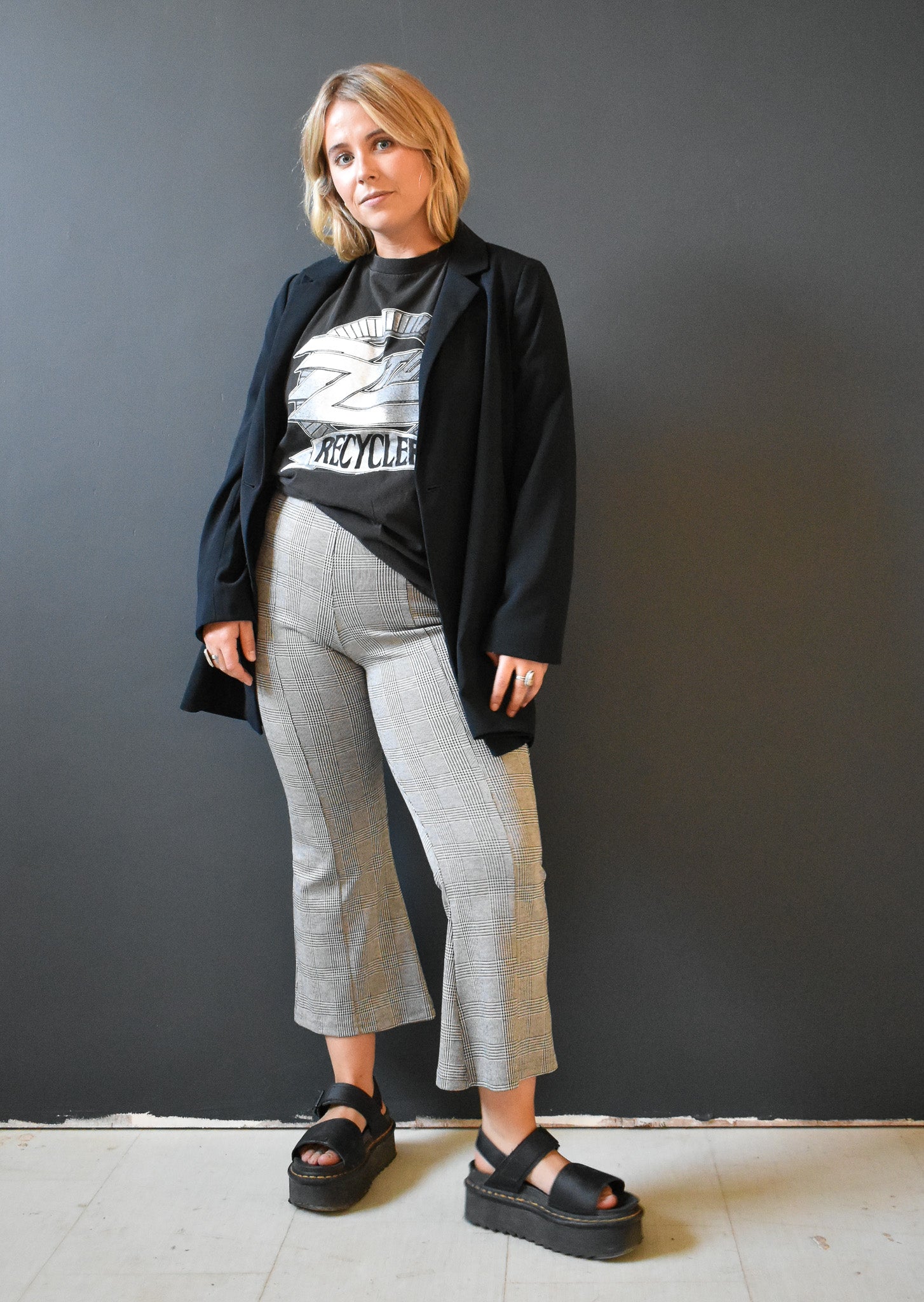 Doppel Pant in Plaid