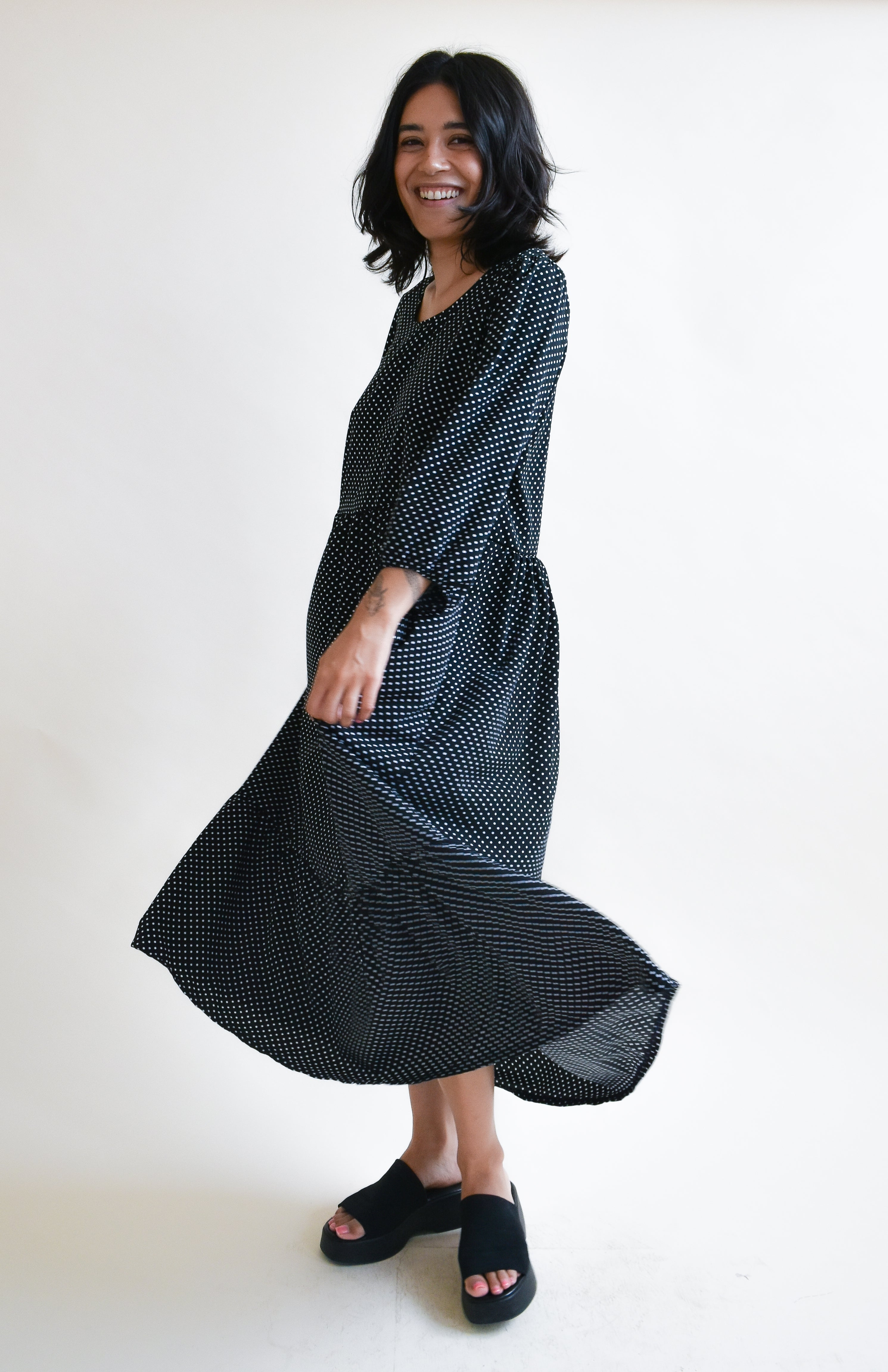 Aurora Dress (Swiss Dot)