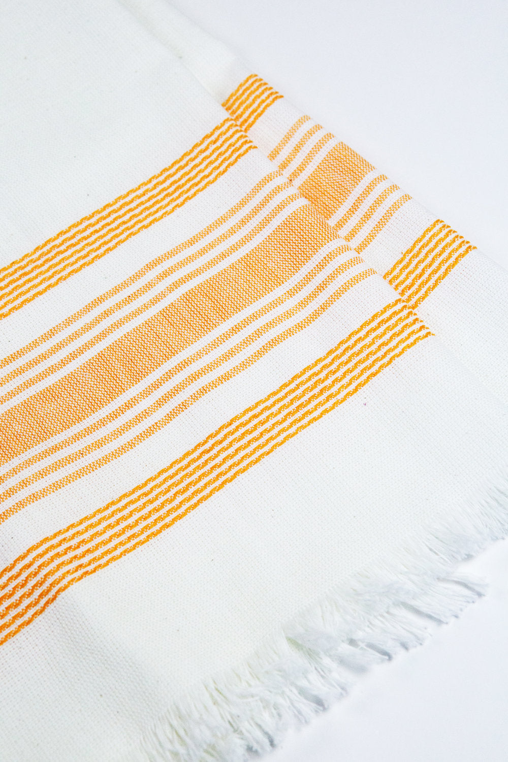 Kitchen Towel (White & Orange)