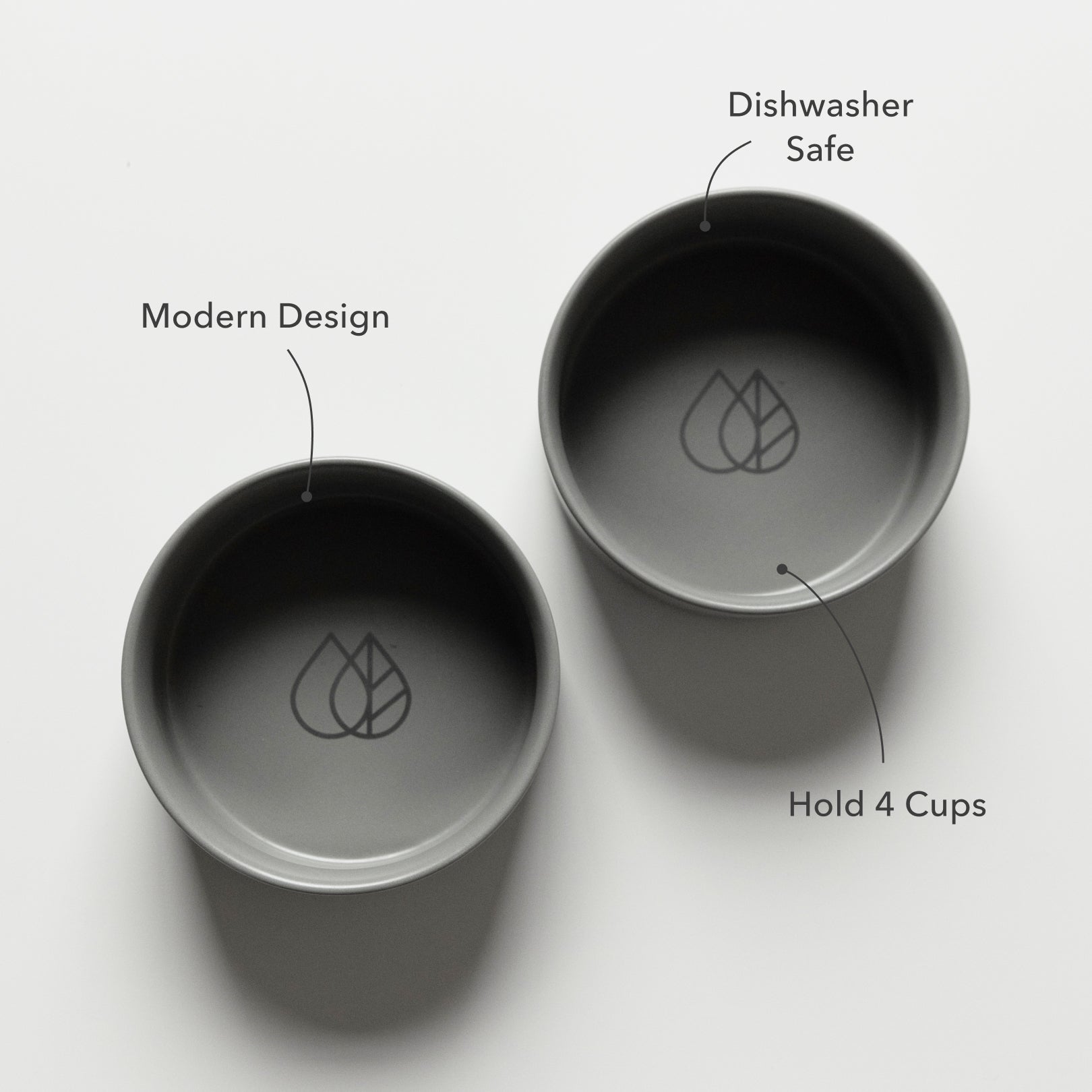 ceramic dishwasher safe modern pet bowls that hold 4 cups of dog food