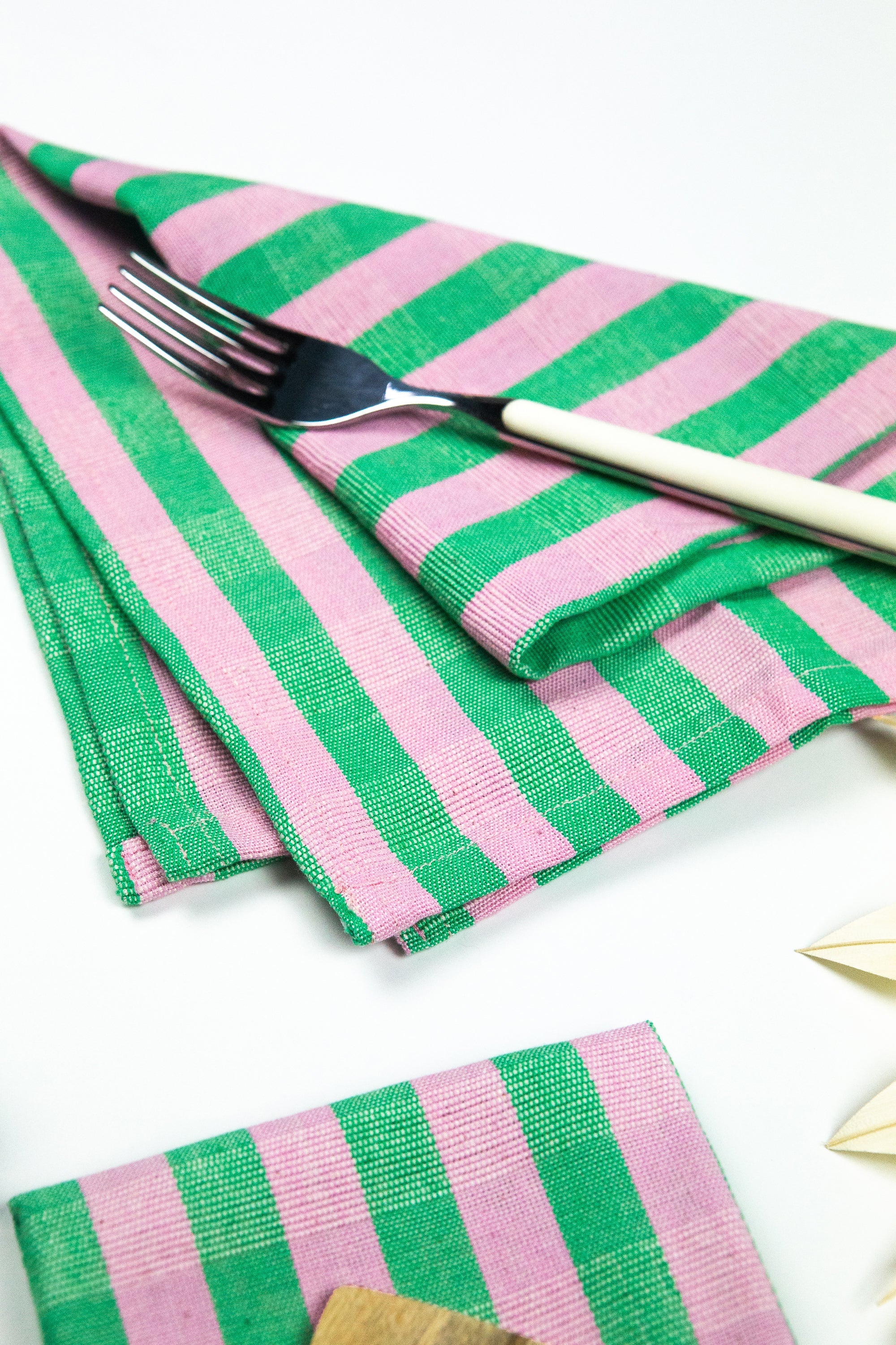 Flora Stripe Napkins