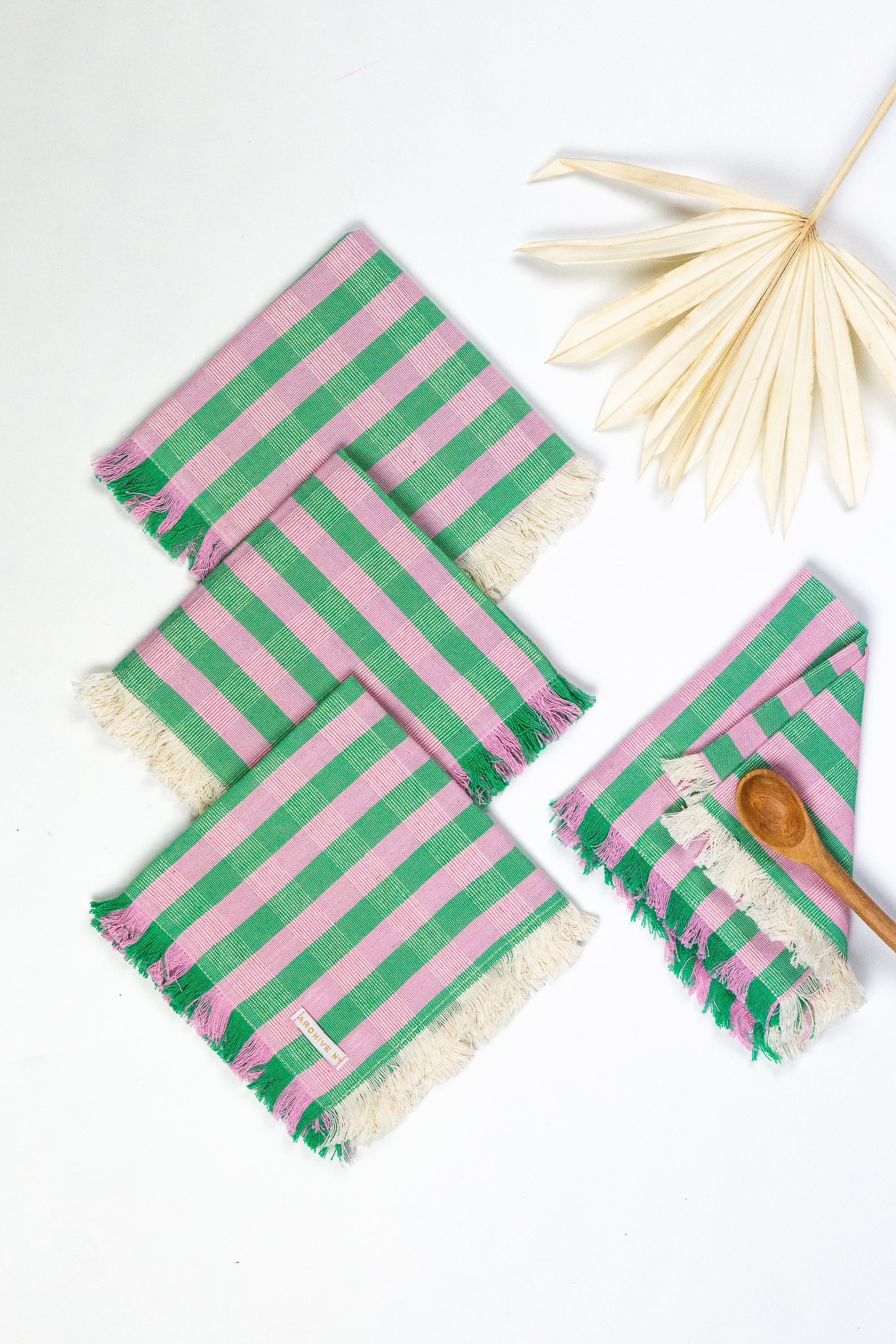 Flora Stripe Party Napkin