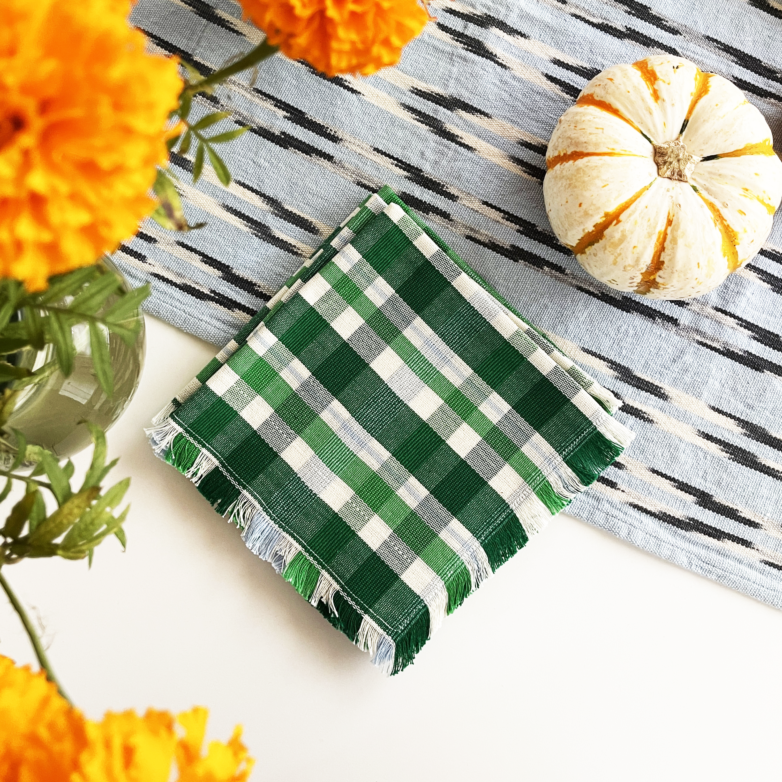Josefina Plaid Party Napkins
