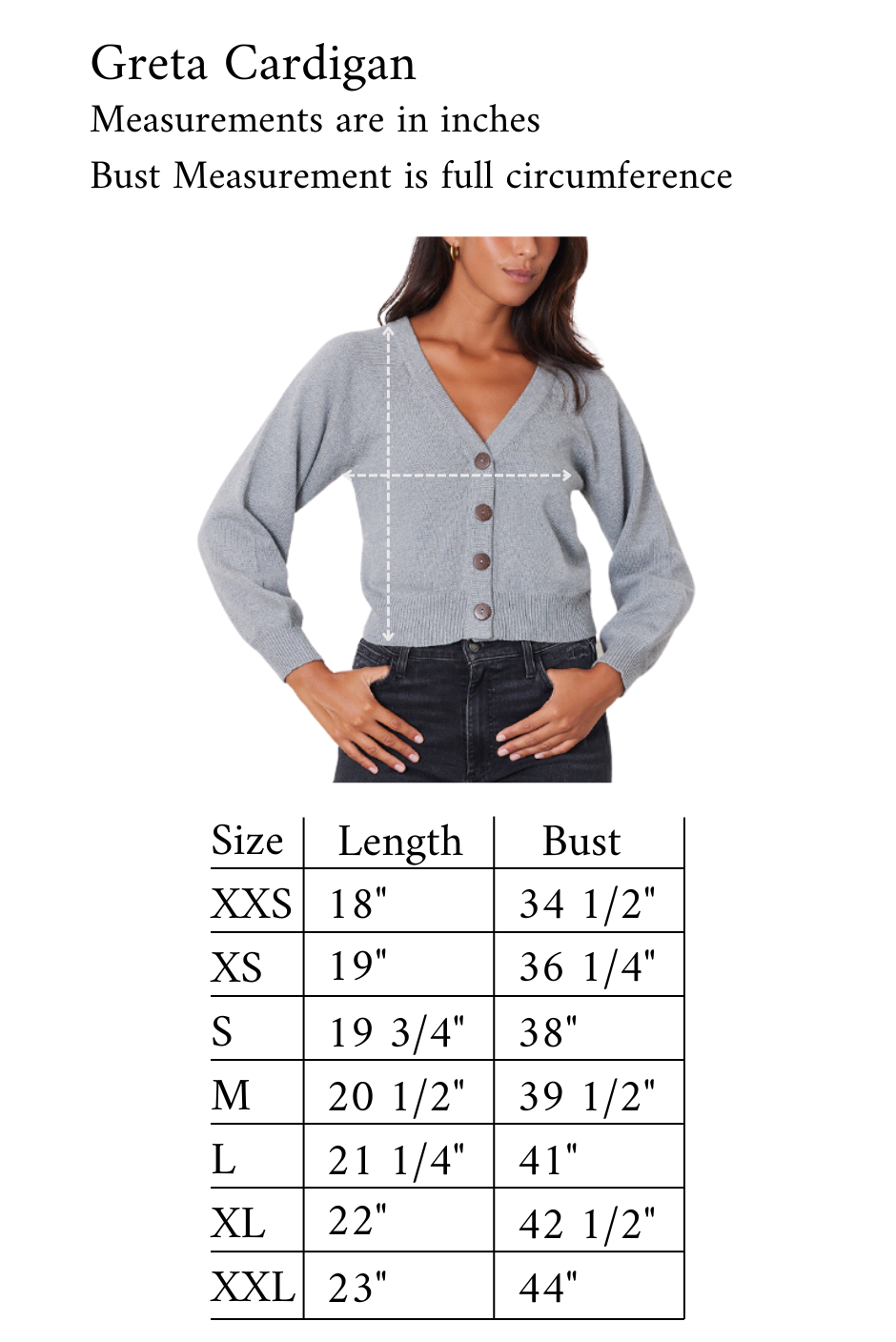 Greta Cardigan (Black)