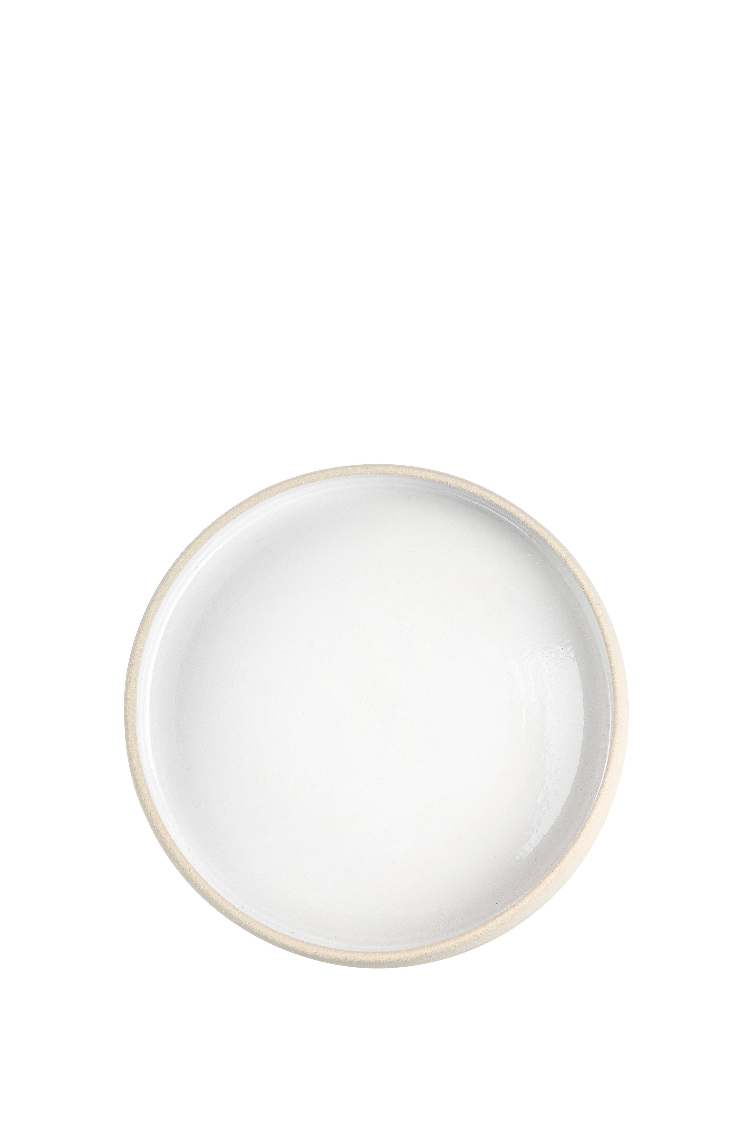 Stoneware Dinner Plates with High Sides