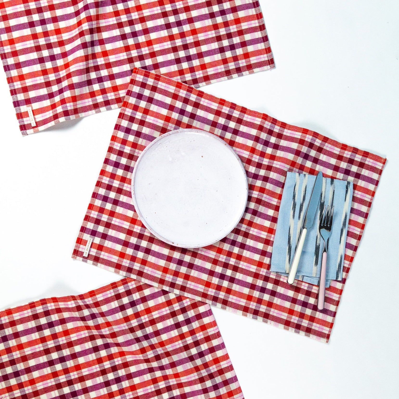 Noel Plaid Placemat