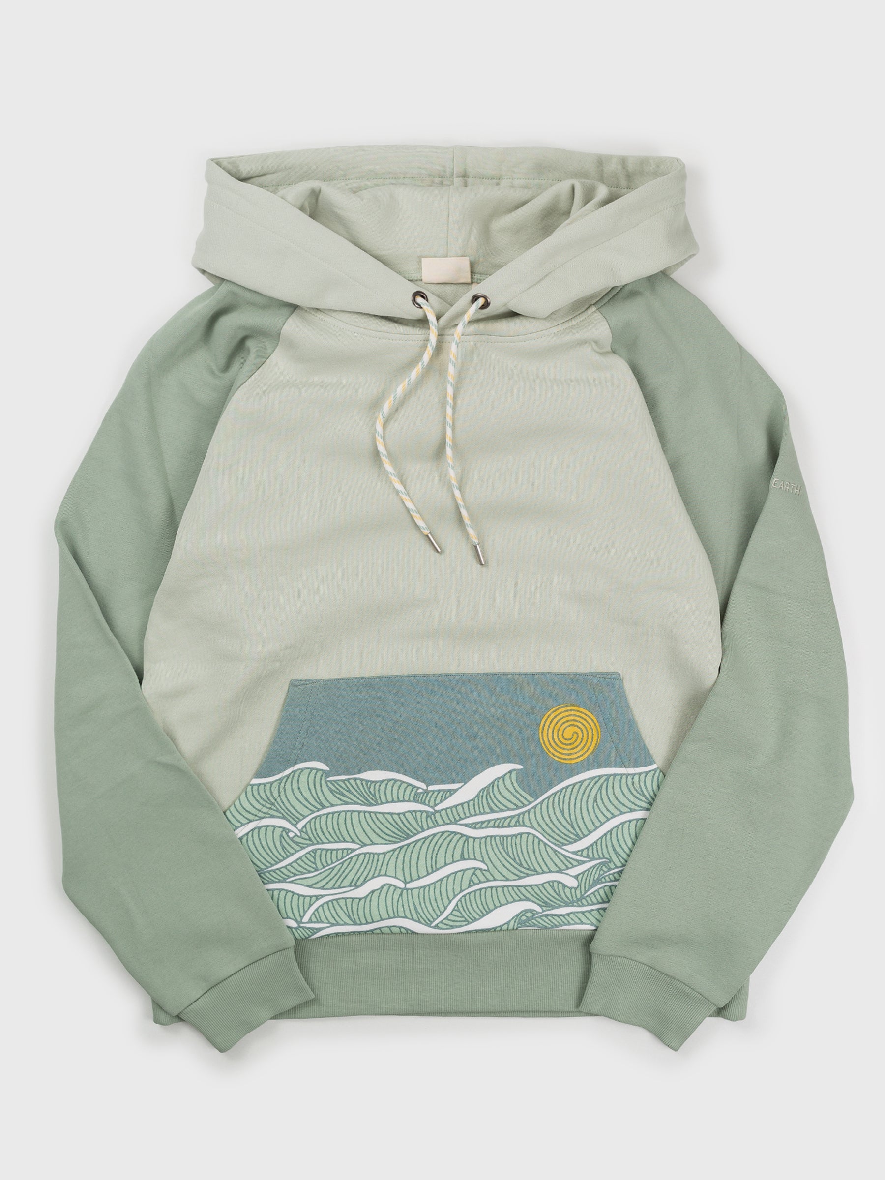 Beach Break Hoodie, a Organic Hoodie by Happy Earth Apparel