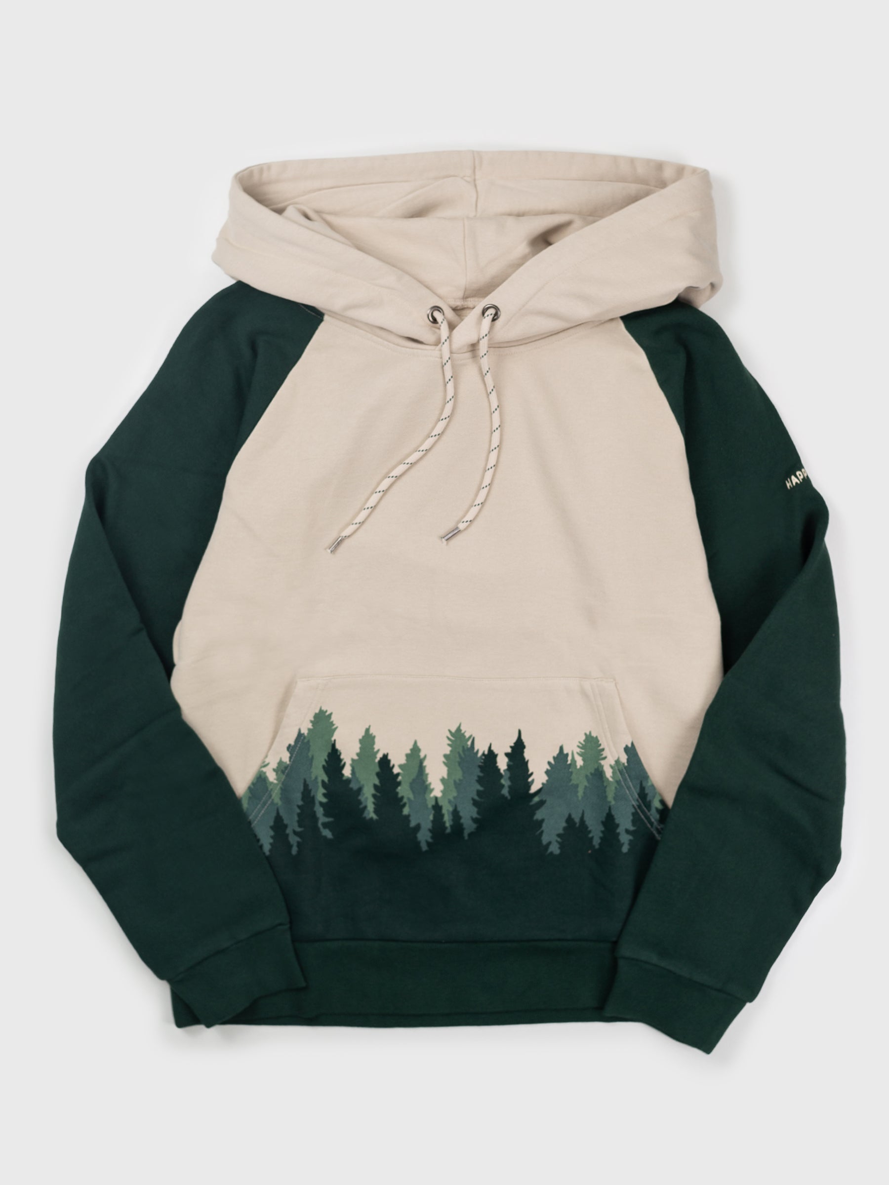 Fading Forest Hoodie, a Organic Hoodie by Happy Earth Apparel