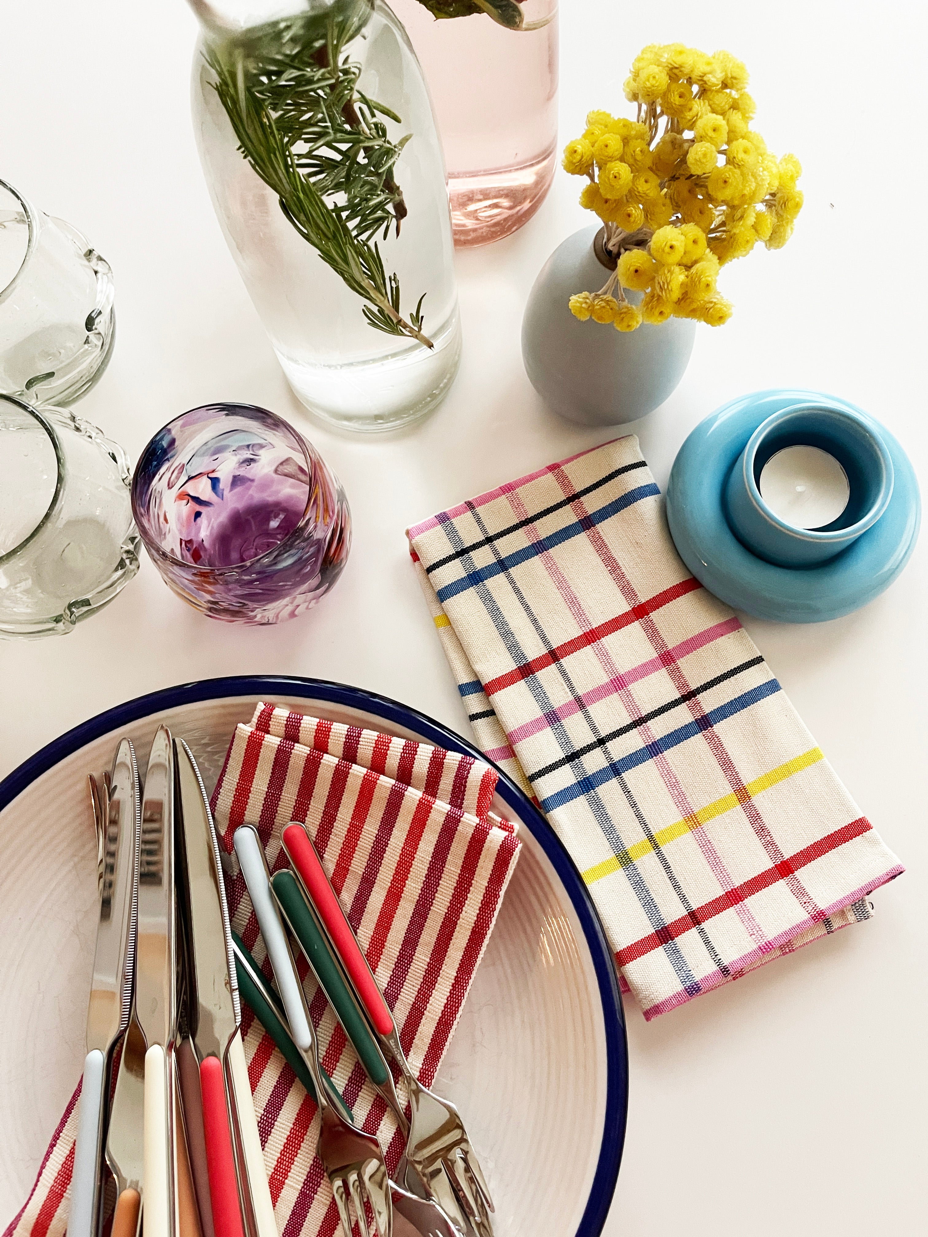 Vera Plaid Napkins
