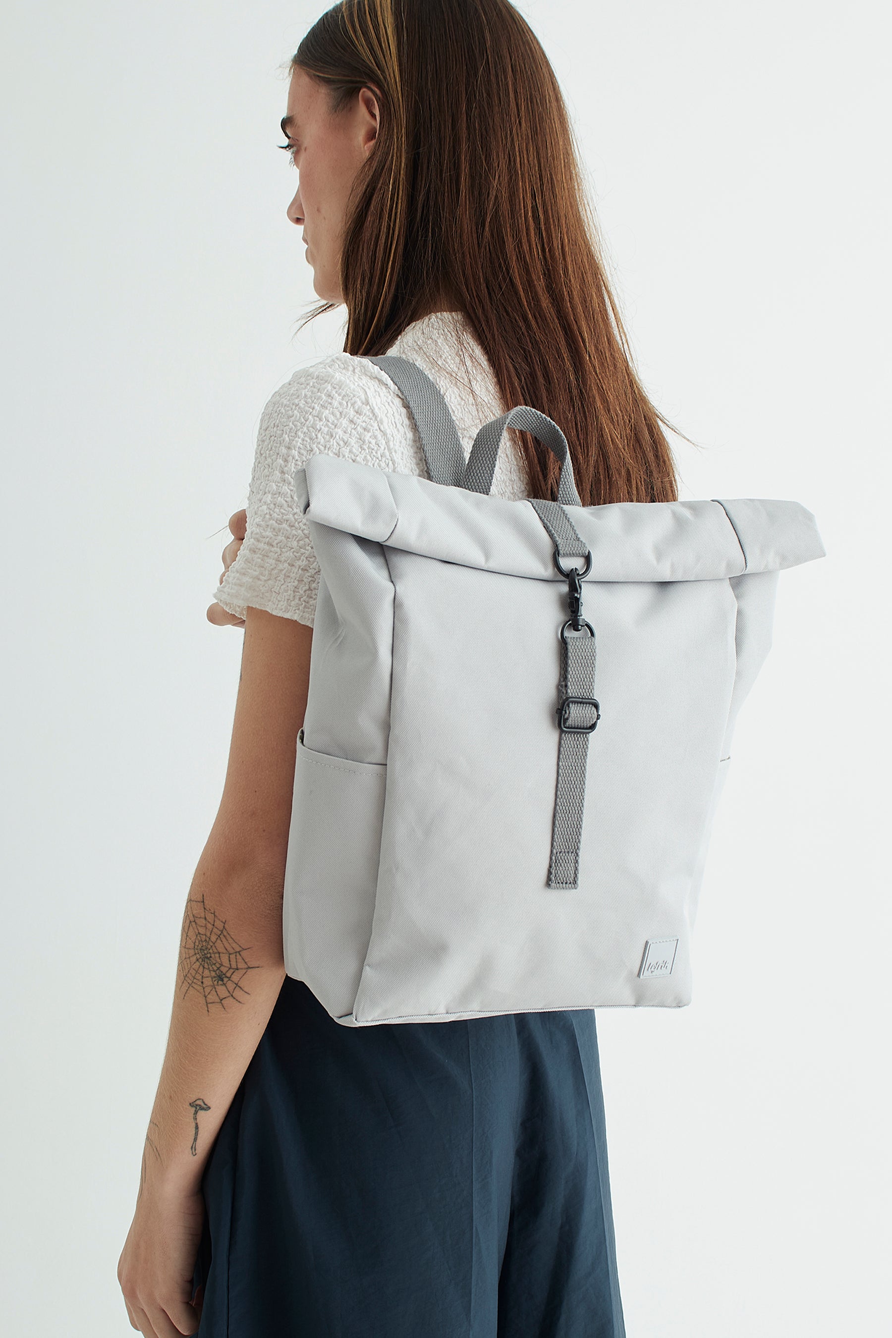 Roll Mini Backpack (Cool Grey)