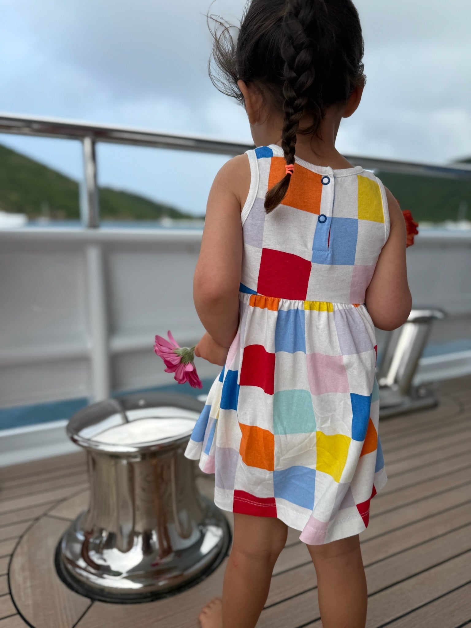 Checkered Baby Tank Dress
