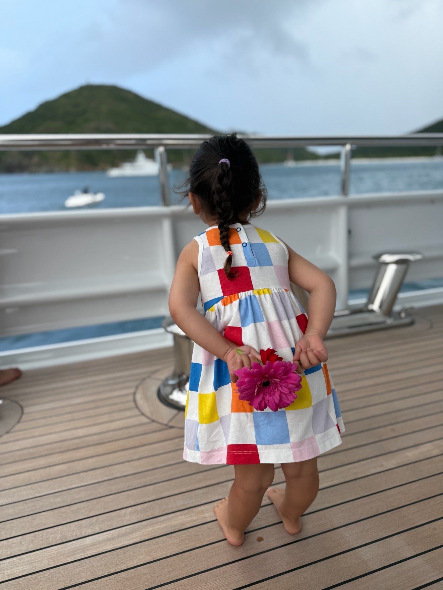 Checkered Baby Tank Dress