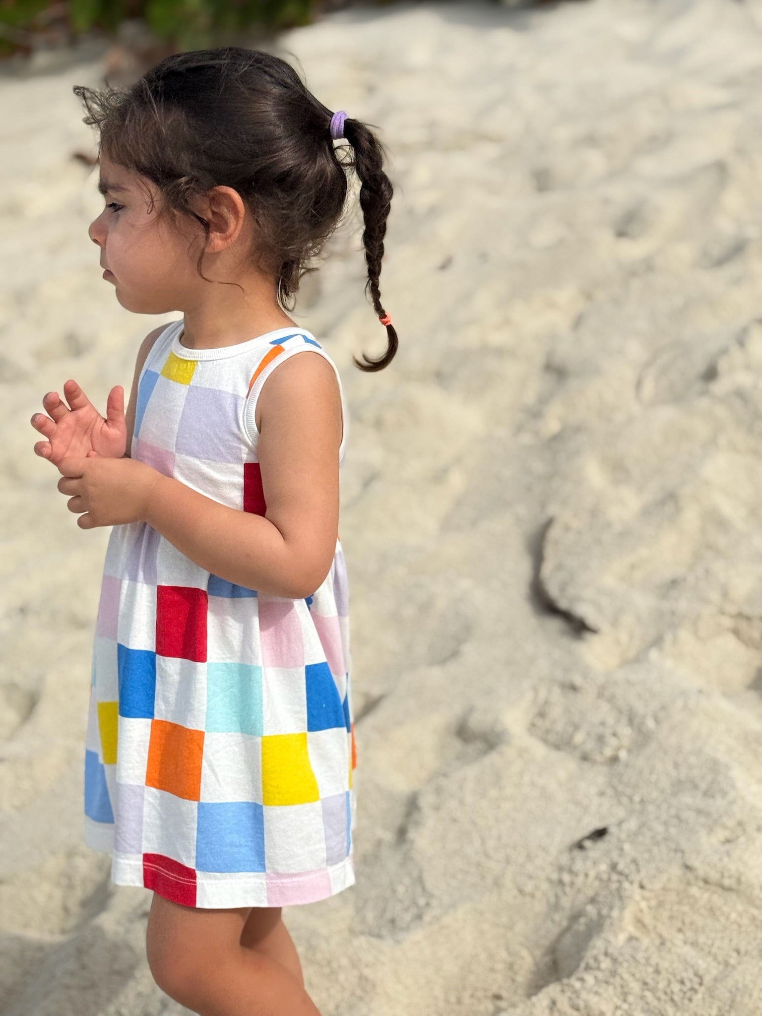 Checkered Baby Tank Dress