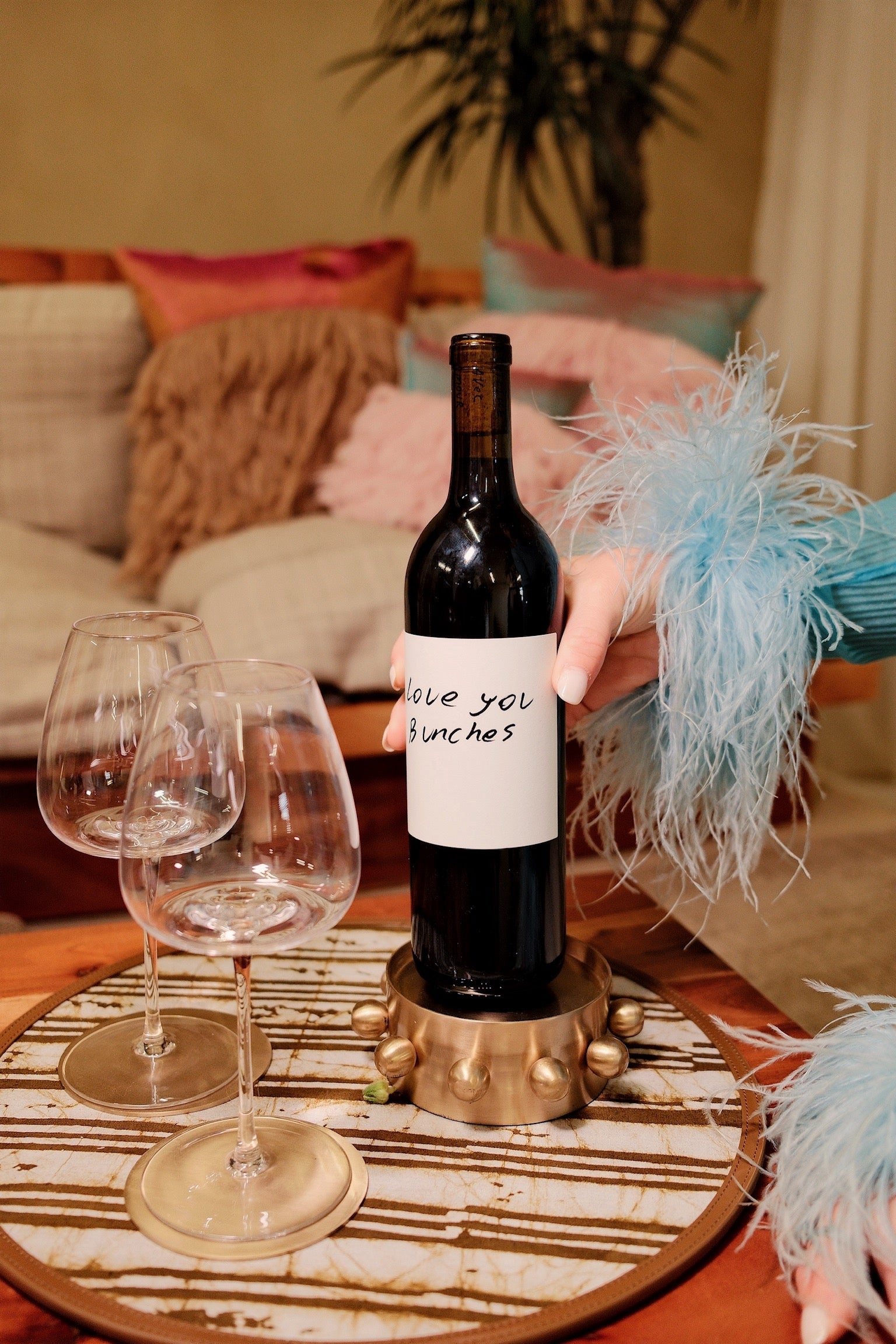 Halo Serving Tray (Tree Bark)