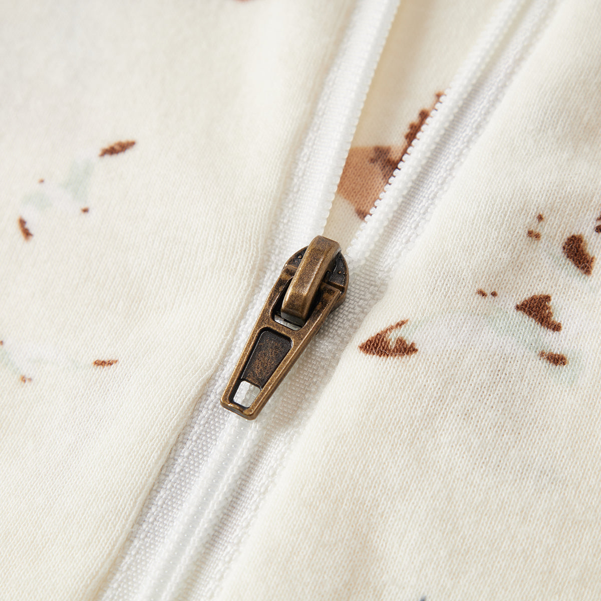 Sandcastle Organic Cotton Zipper Pajama