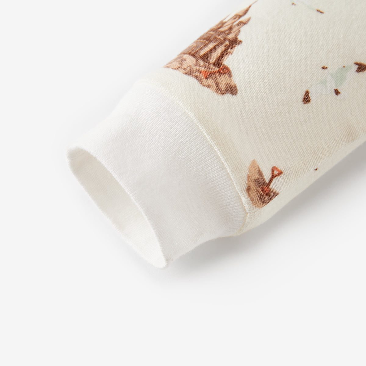Sandcastle Organic Cotton Zipper Pajama