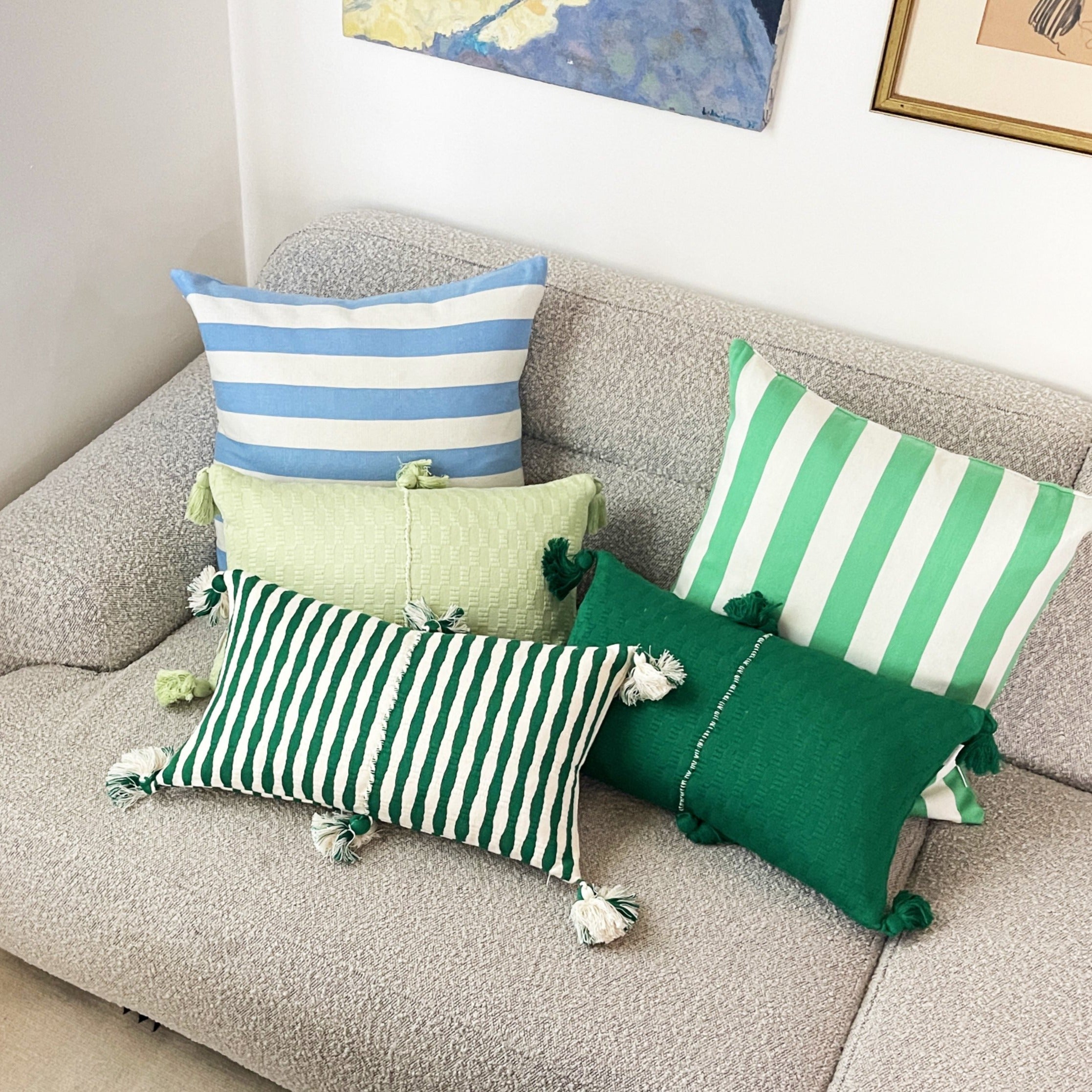 Antigua Pillow (Emerald Green)