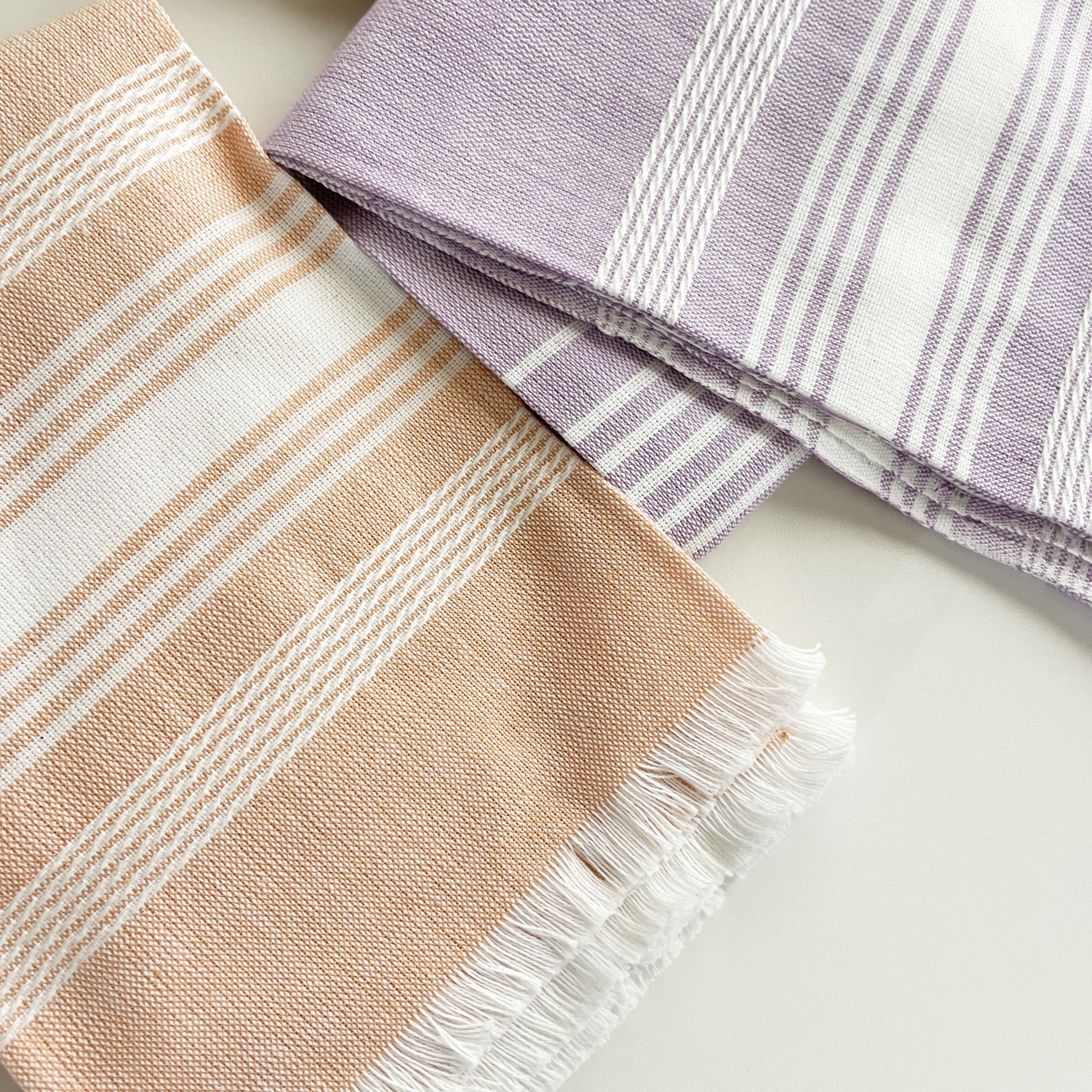 Kitchen Towel (Peach Chambray)