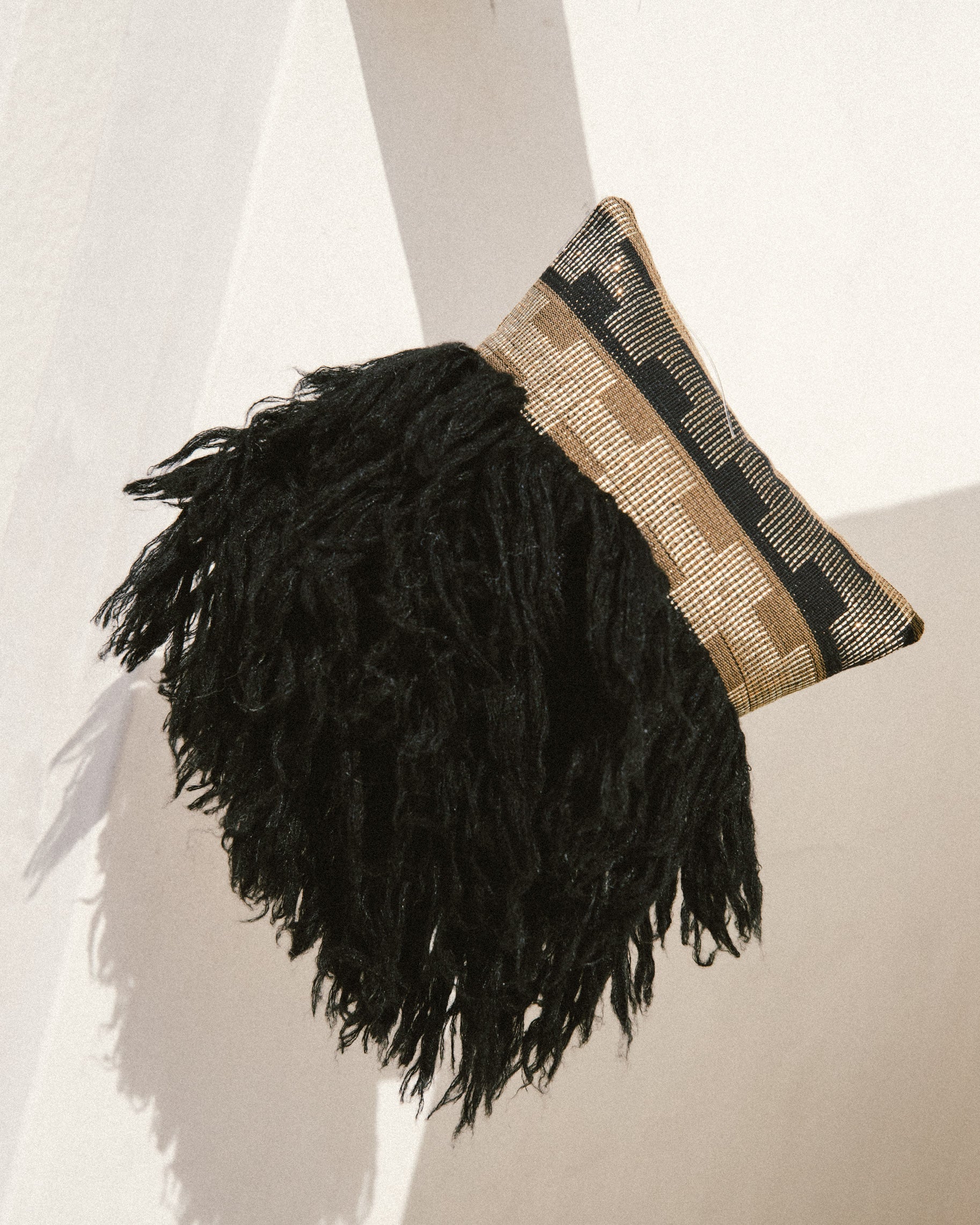 Wugo Throw Pillow (Gold/Mystic Black)