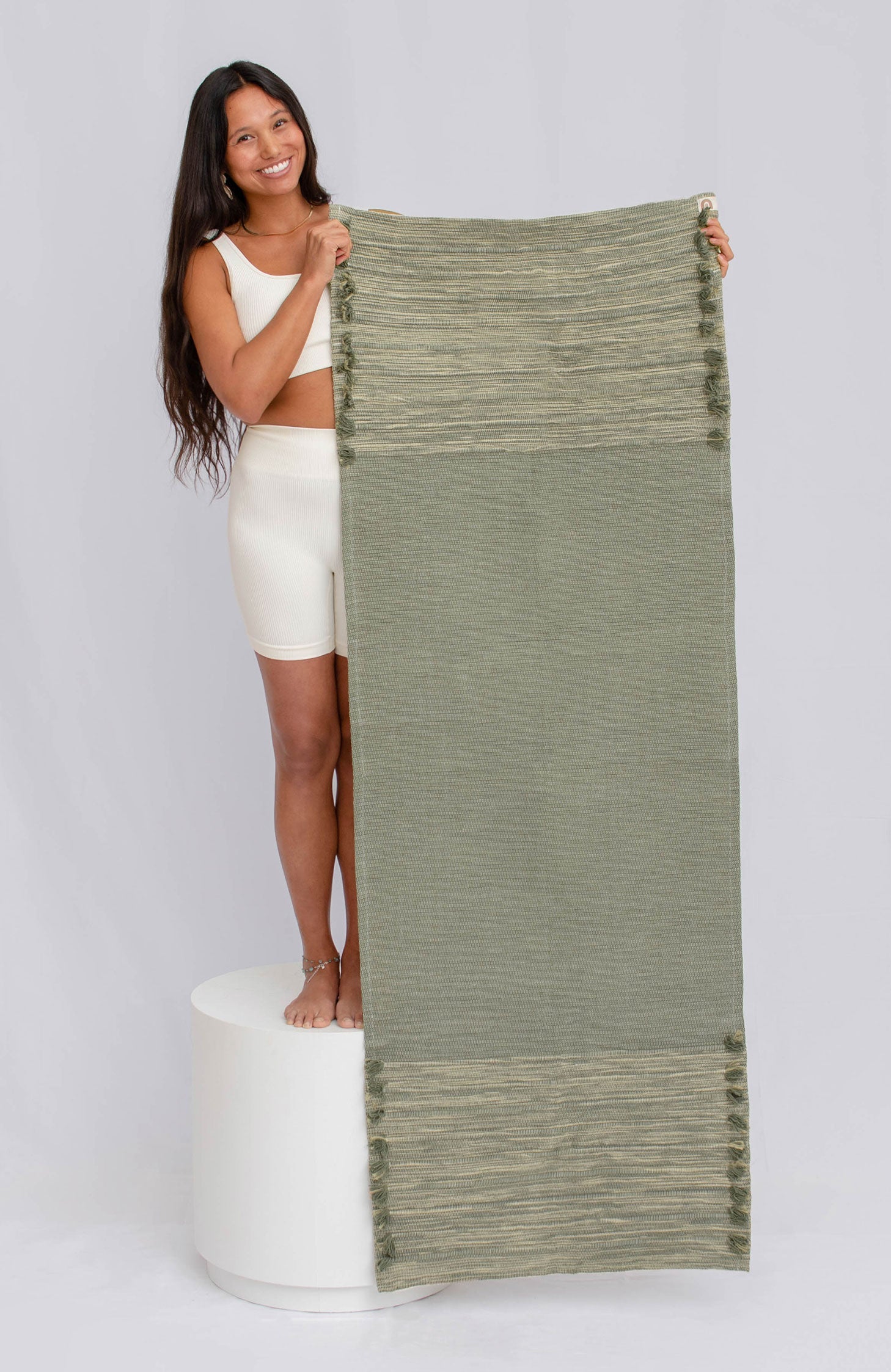 Herbal Yoga Mat (Jade & Jute)