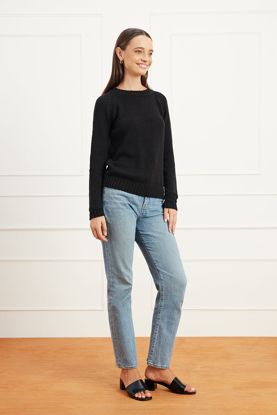 Sloane Crewneck (Black)