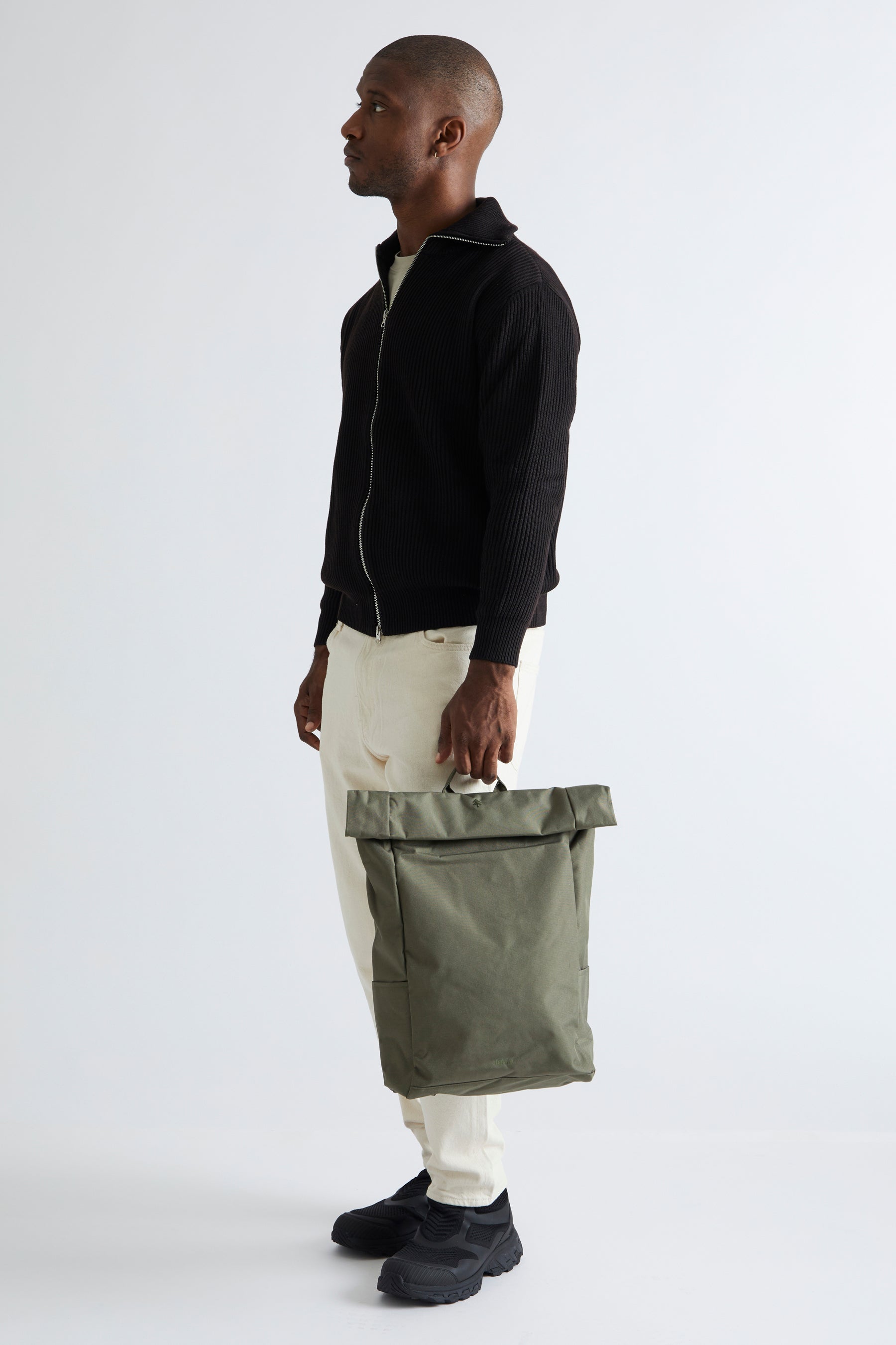 Roll Backpack (Olive)