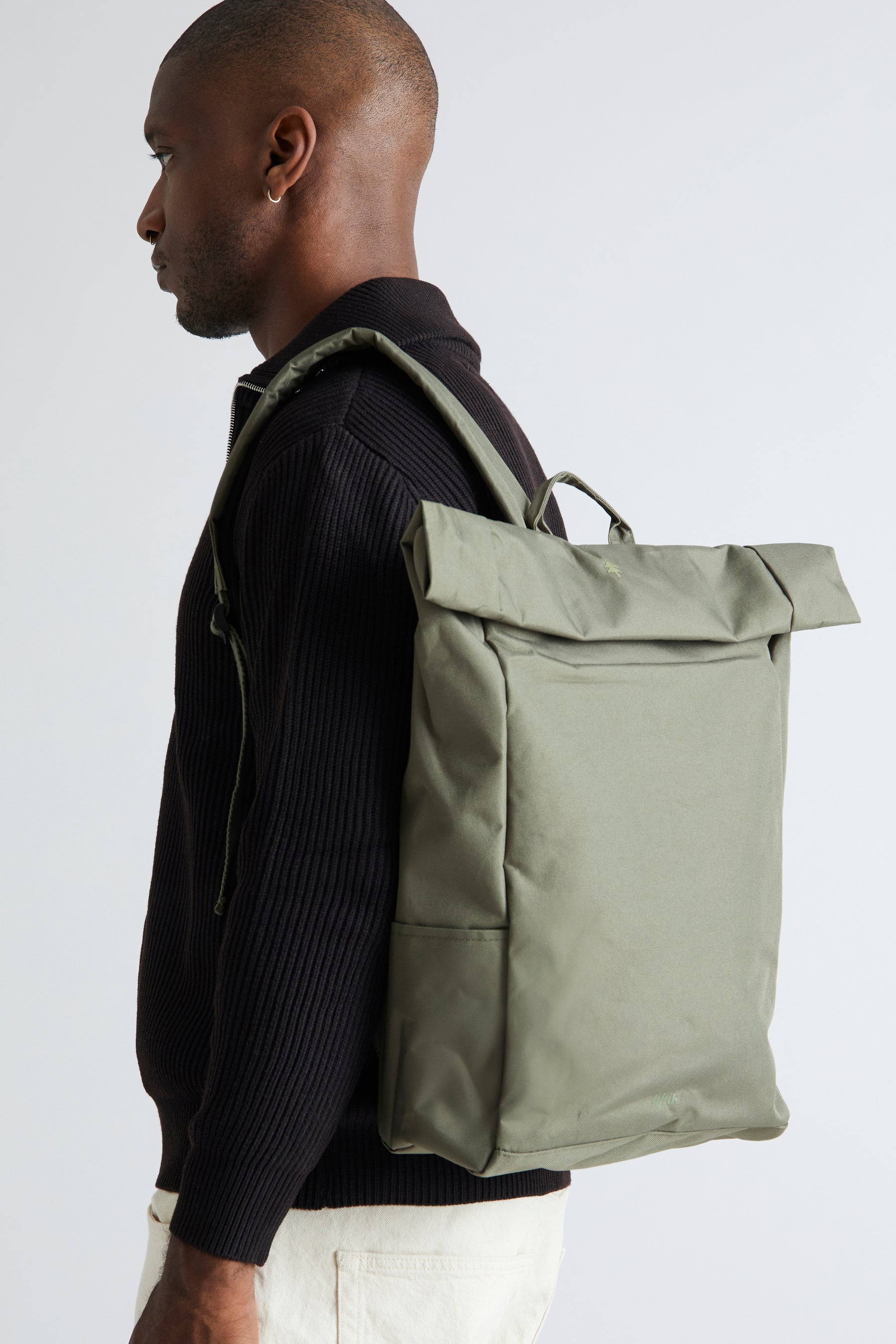 Roll Backpack (Olive)