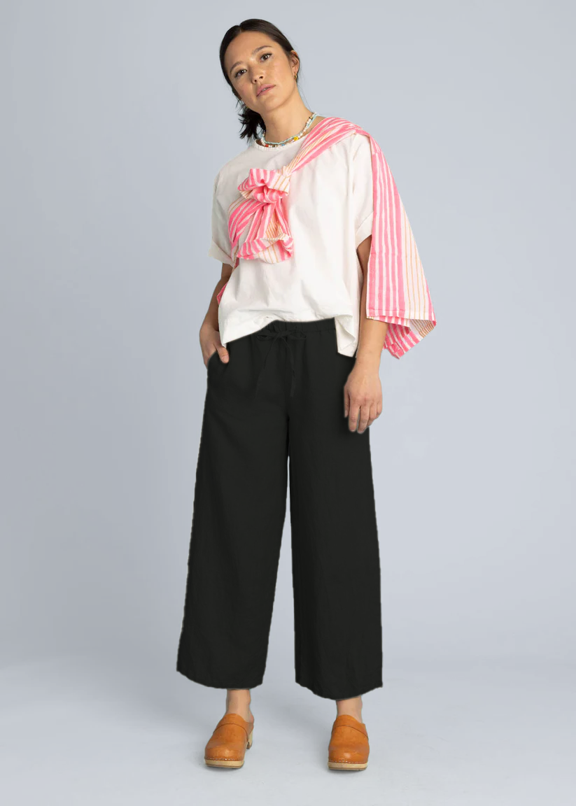 Shore Pant (Linen Black)