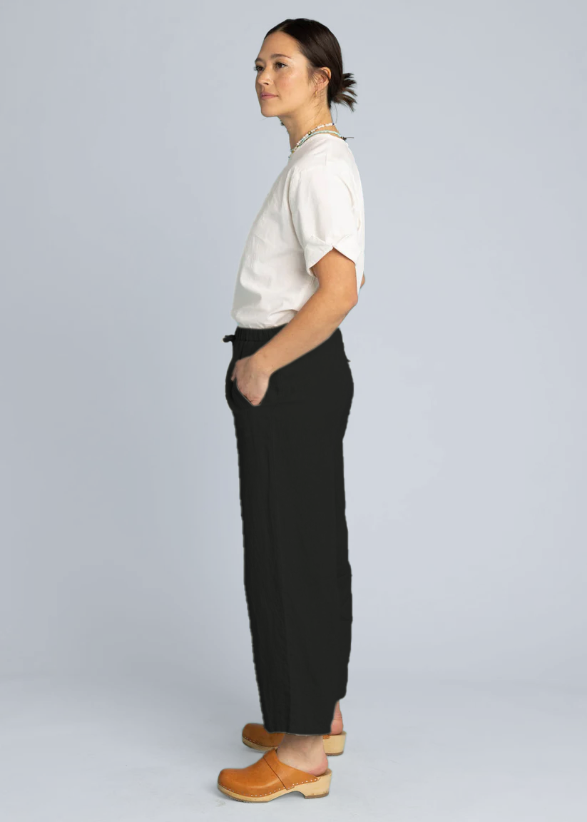 Shore Pant (Linen Black)