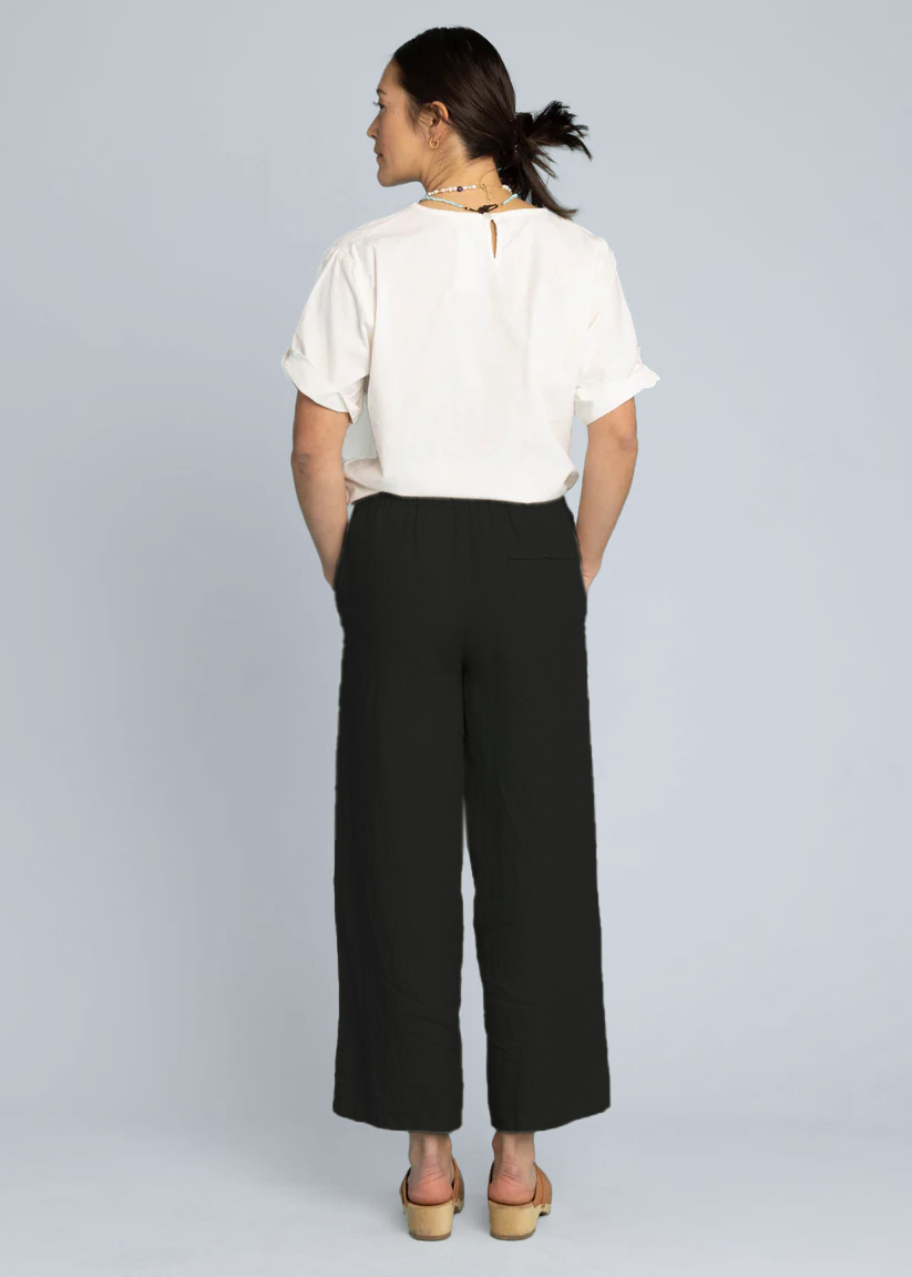 Shore Pant (Linen Black)