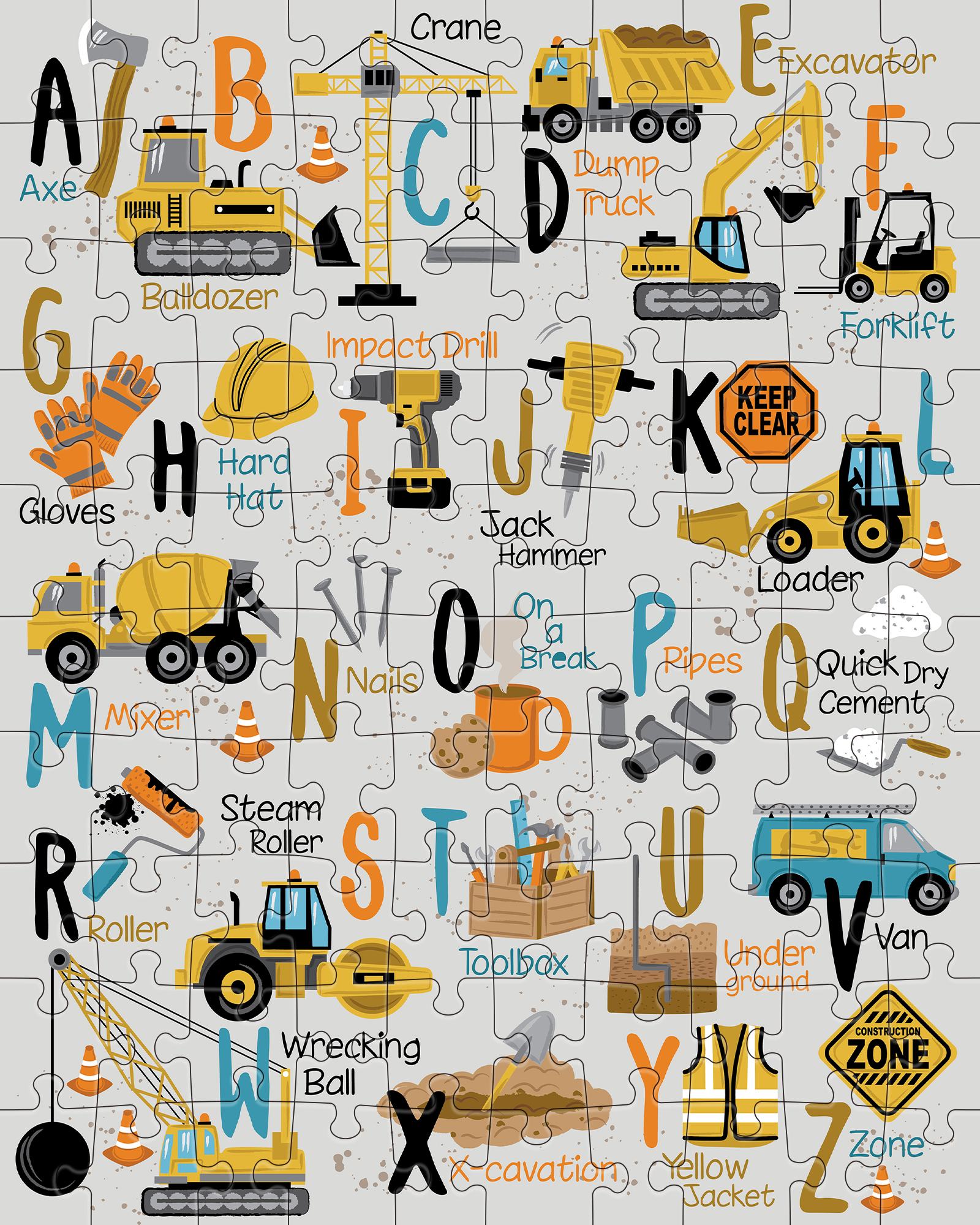 JIGGY Junior (Construction Alphabet)