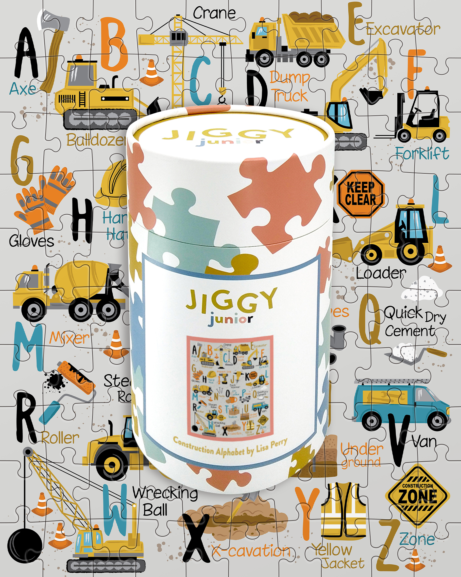 JIGGY Junior (Construction Alphabet)