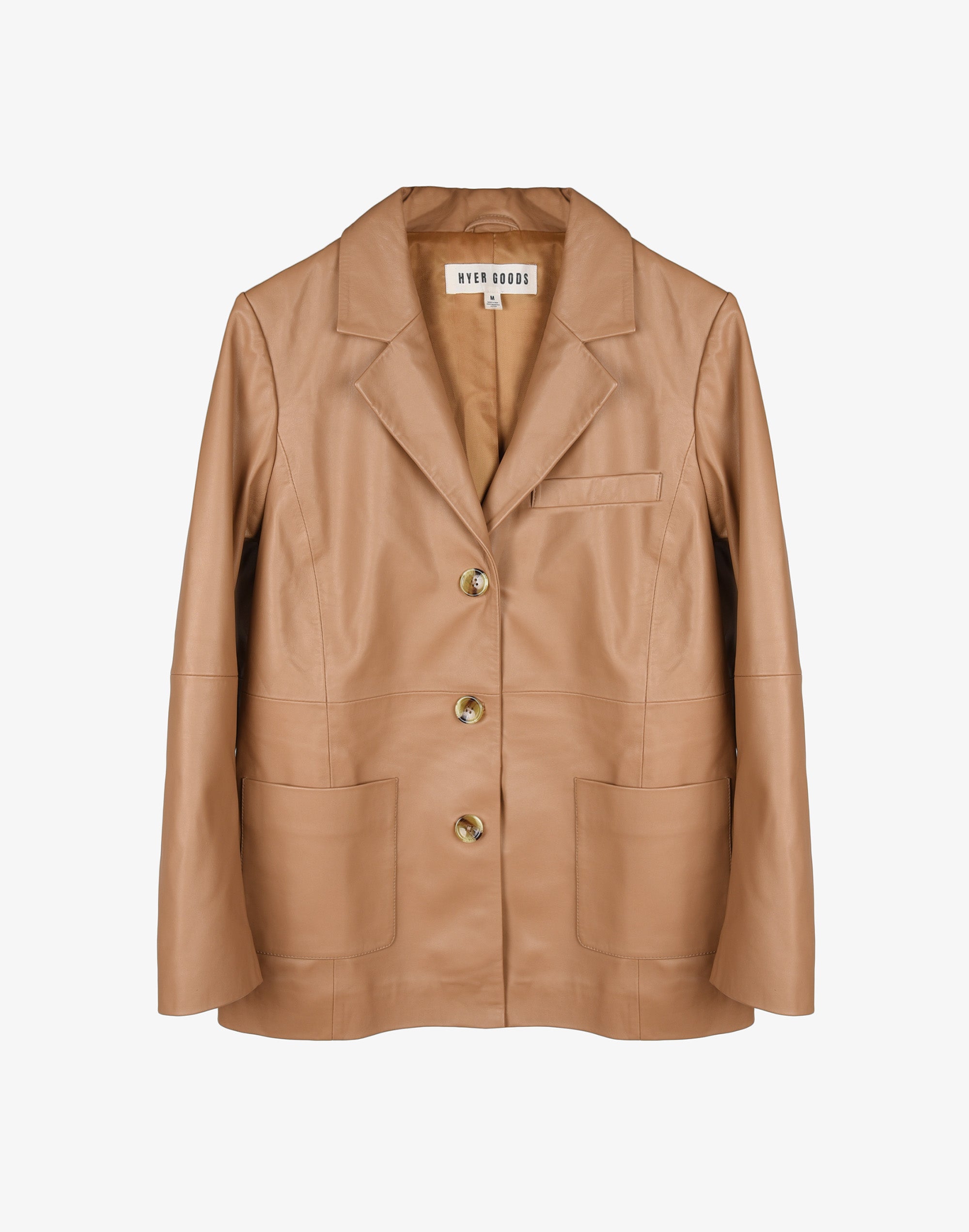 Deadstock Leather Blazer