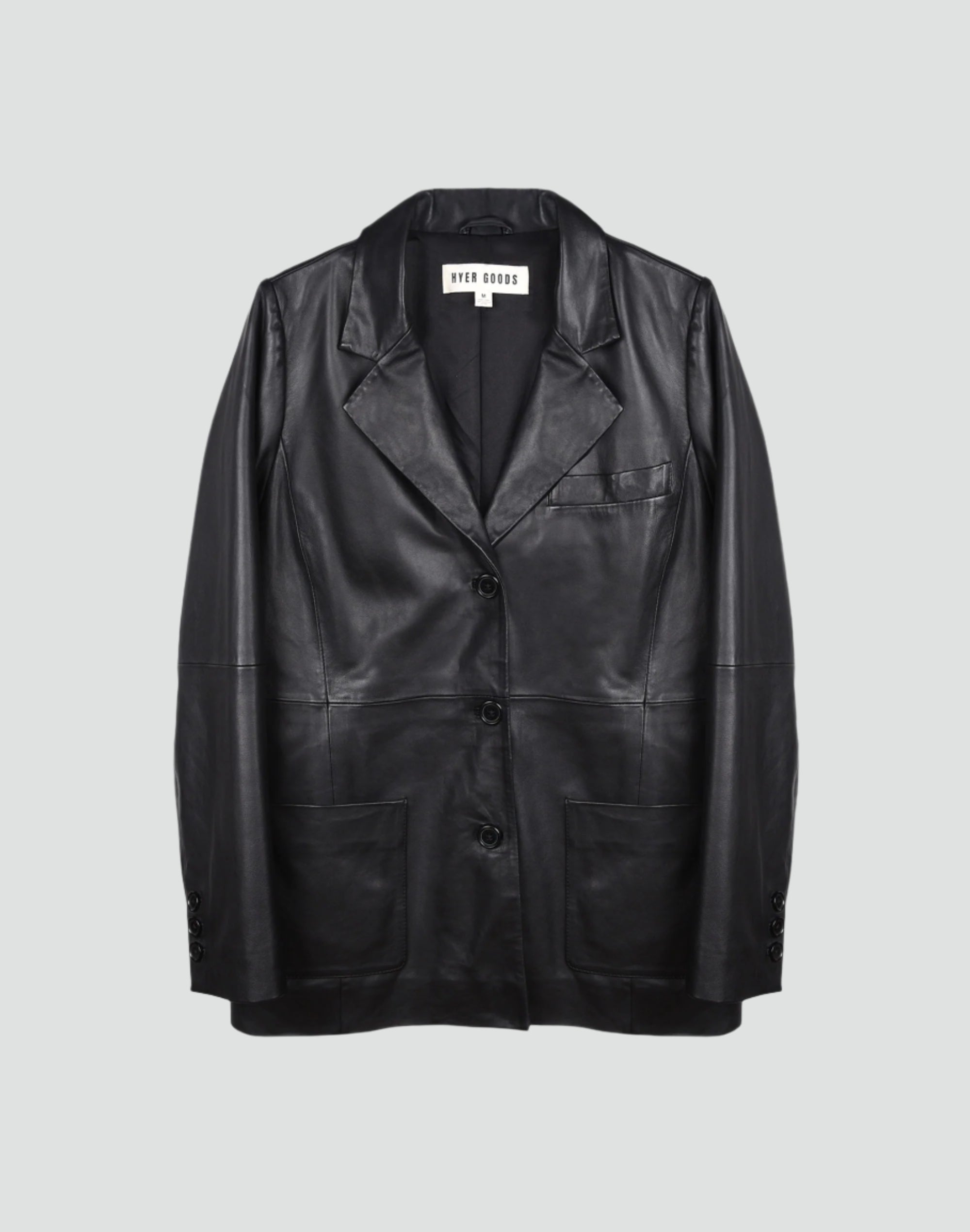 Deadstock Leather Blazer