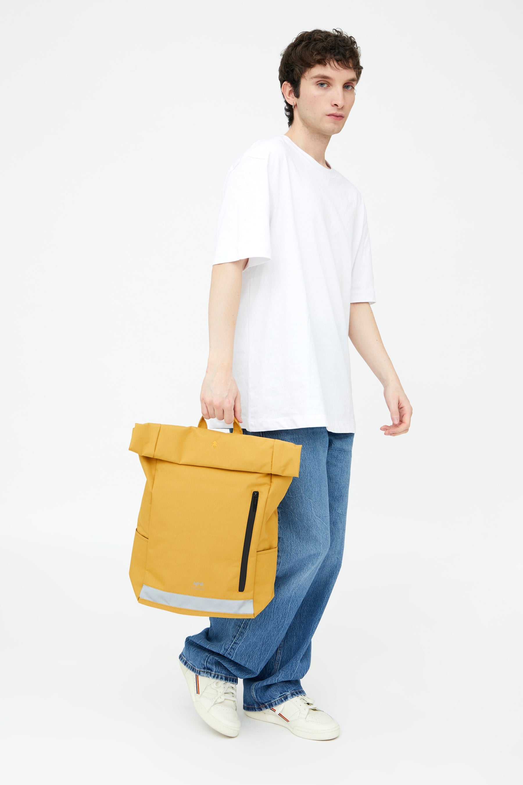 Roll Reflective Backpack (Mustard)