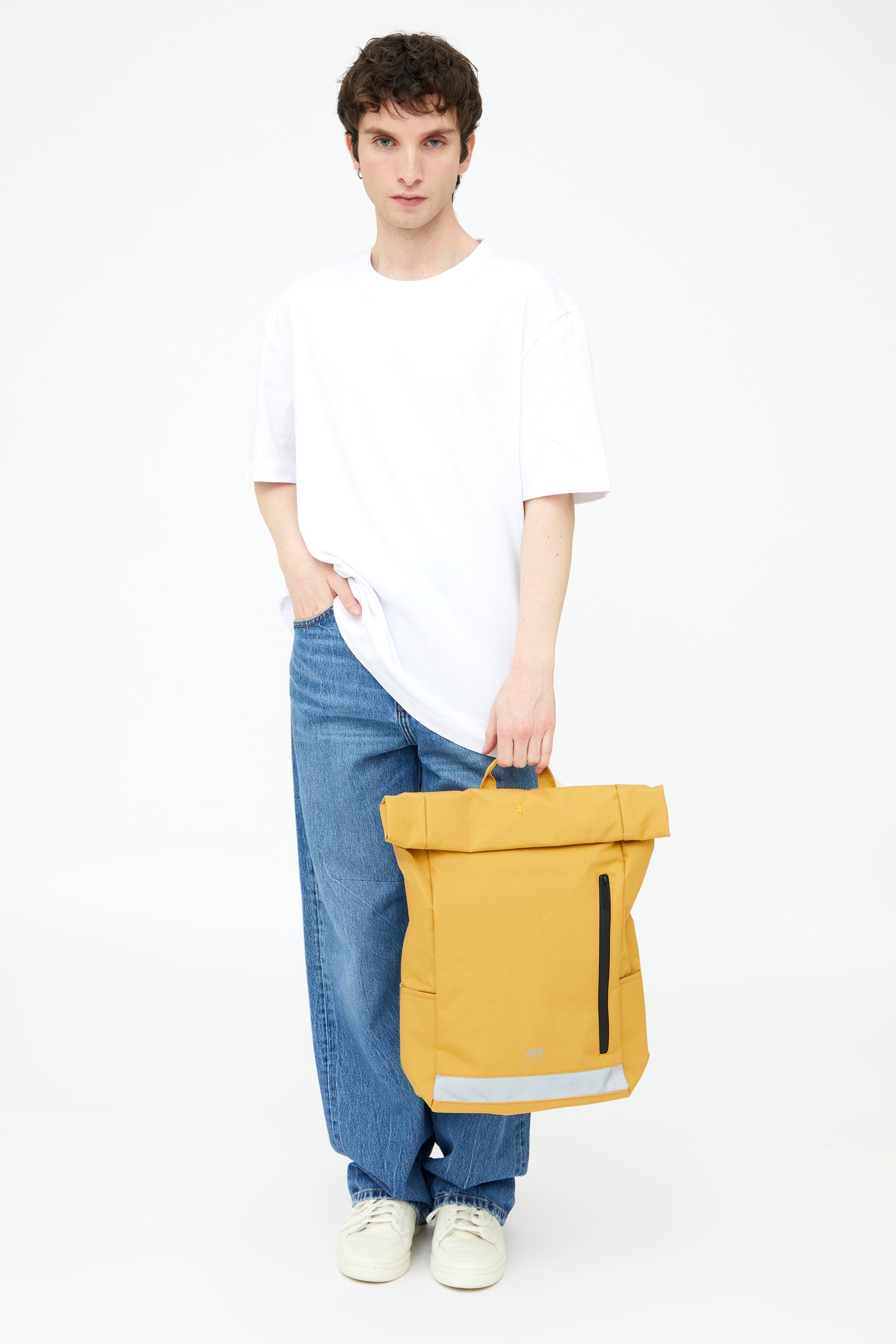 Roll Reflective Backpack (Mustard)
