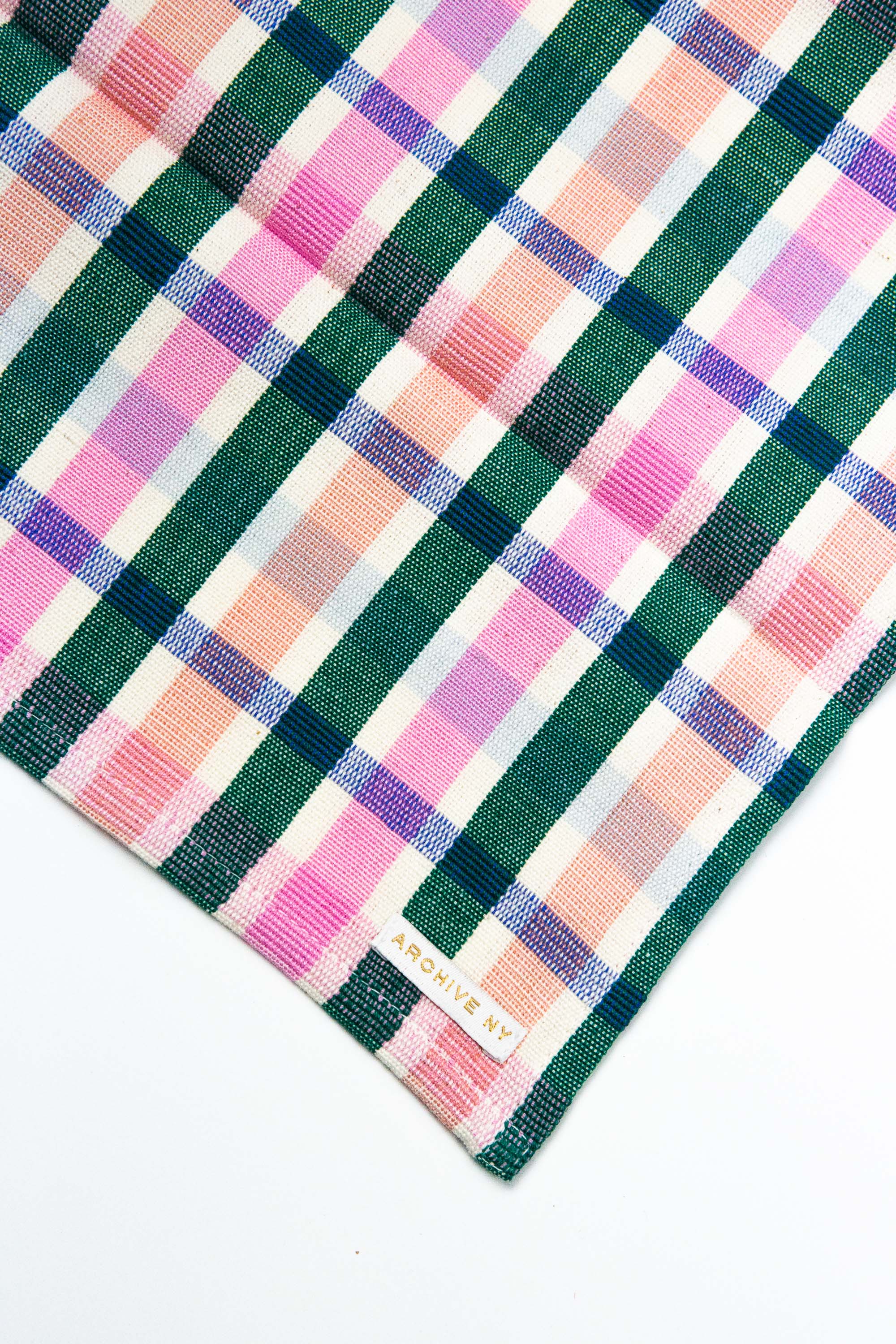 Lola Plaid Dinner Napkins