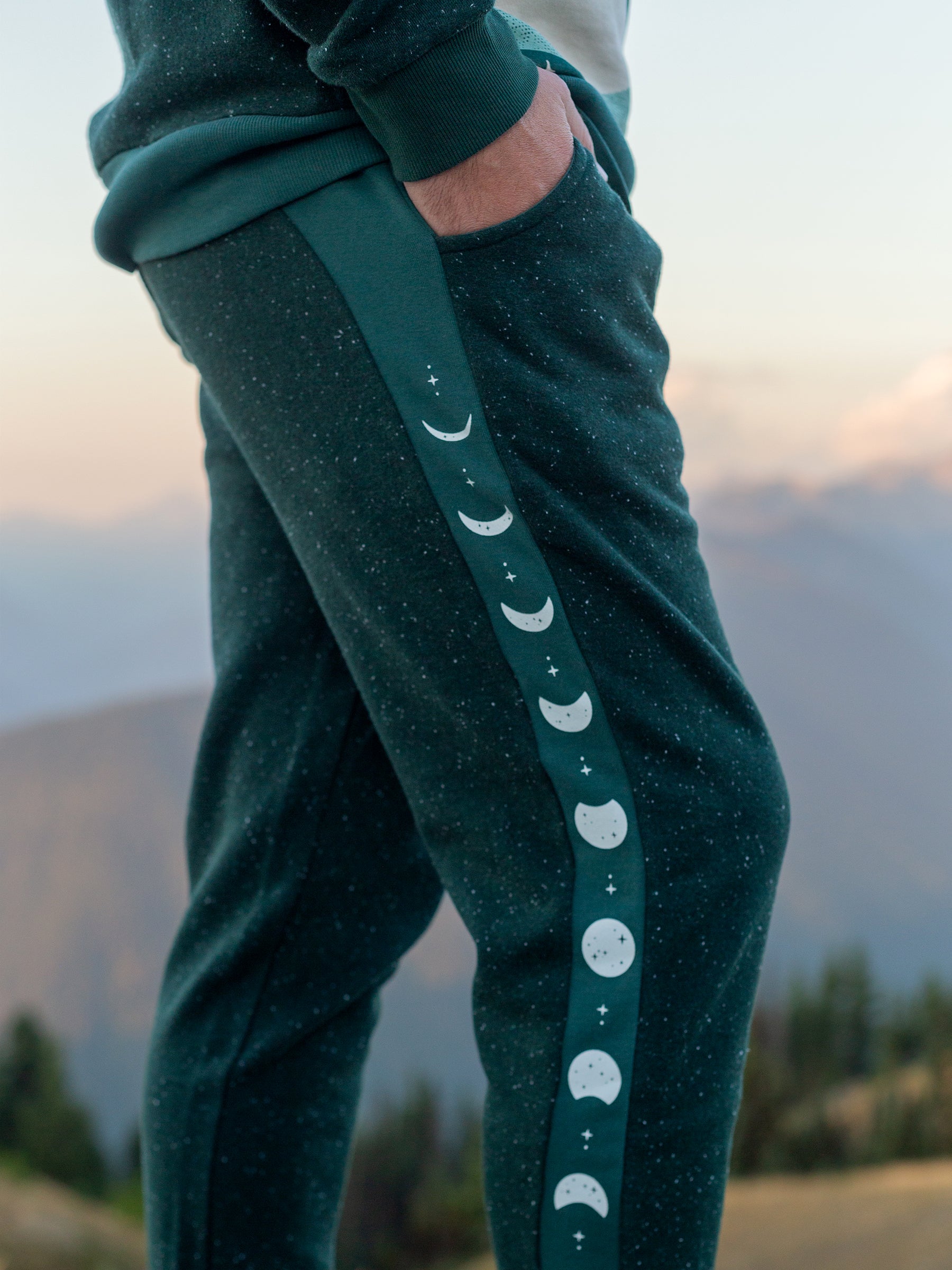 Lunar Glow Joggers, a Organic Joggers by Happy Earth Apparel
