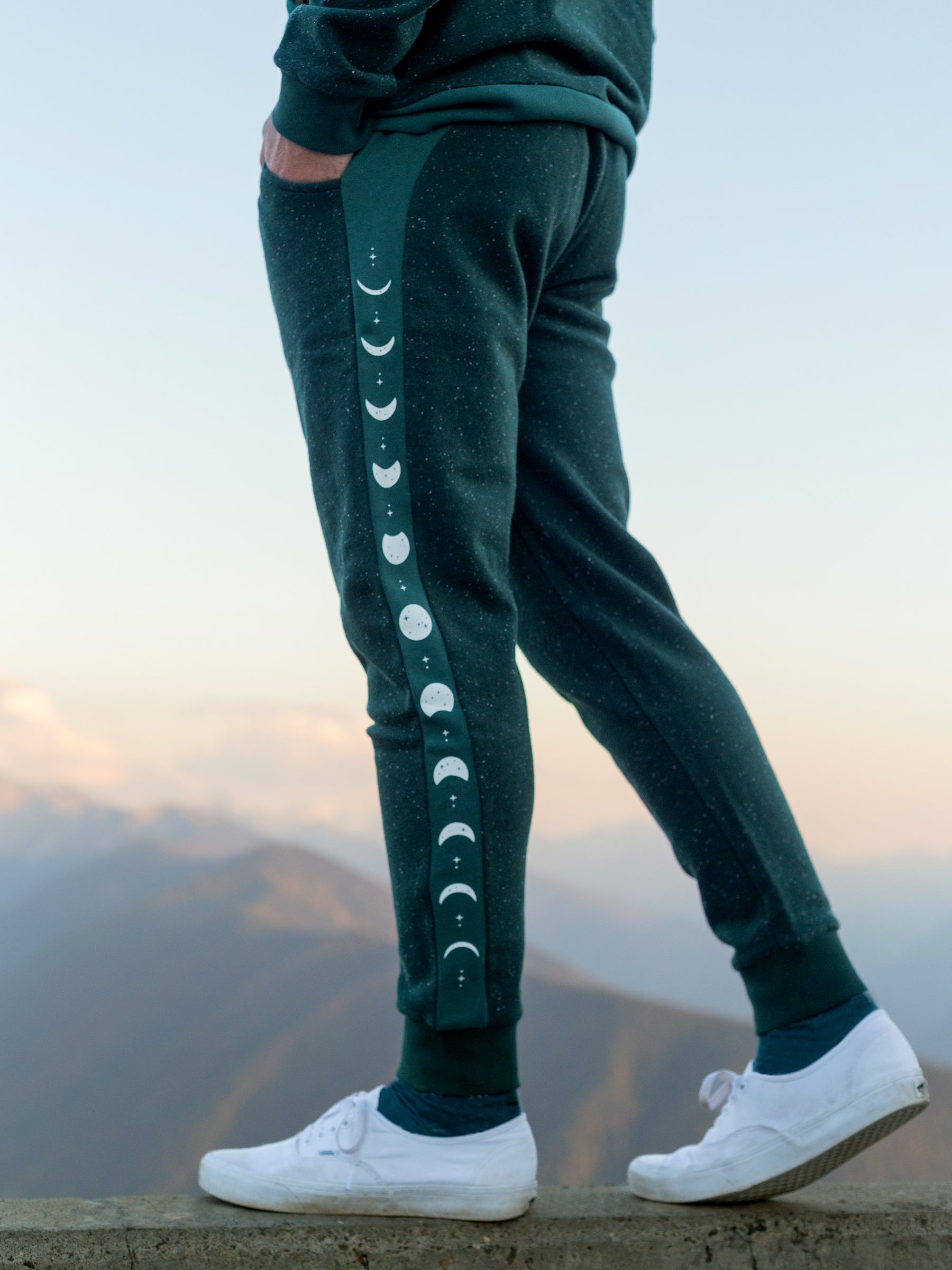 Lunar Glow Joggers, a Organic Joggers by Happy Earth Apparel
