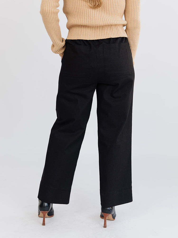 Rosie Pant (Black Denim)