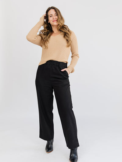 Rosie Pant (Black Denim)