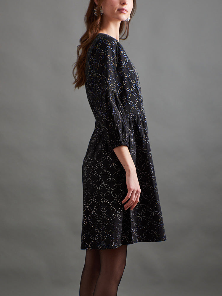 Fiona Dress (Ikigai Black)