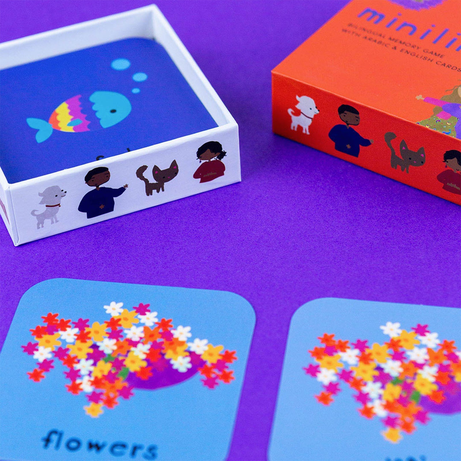 Minilingo Flashcards (English/Arabic)