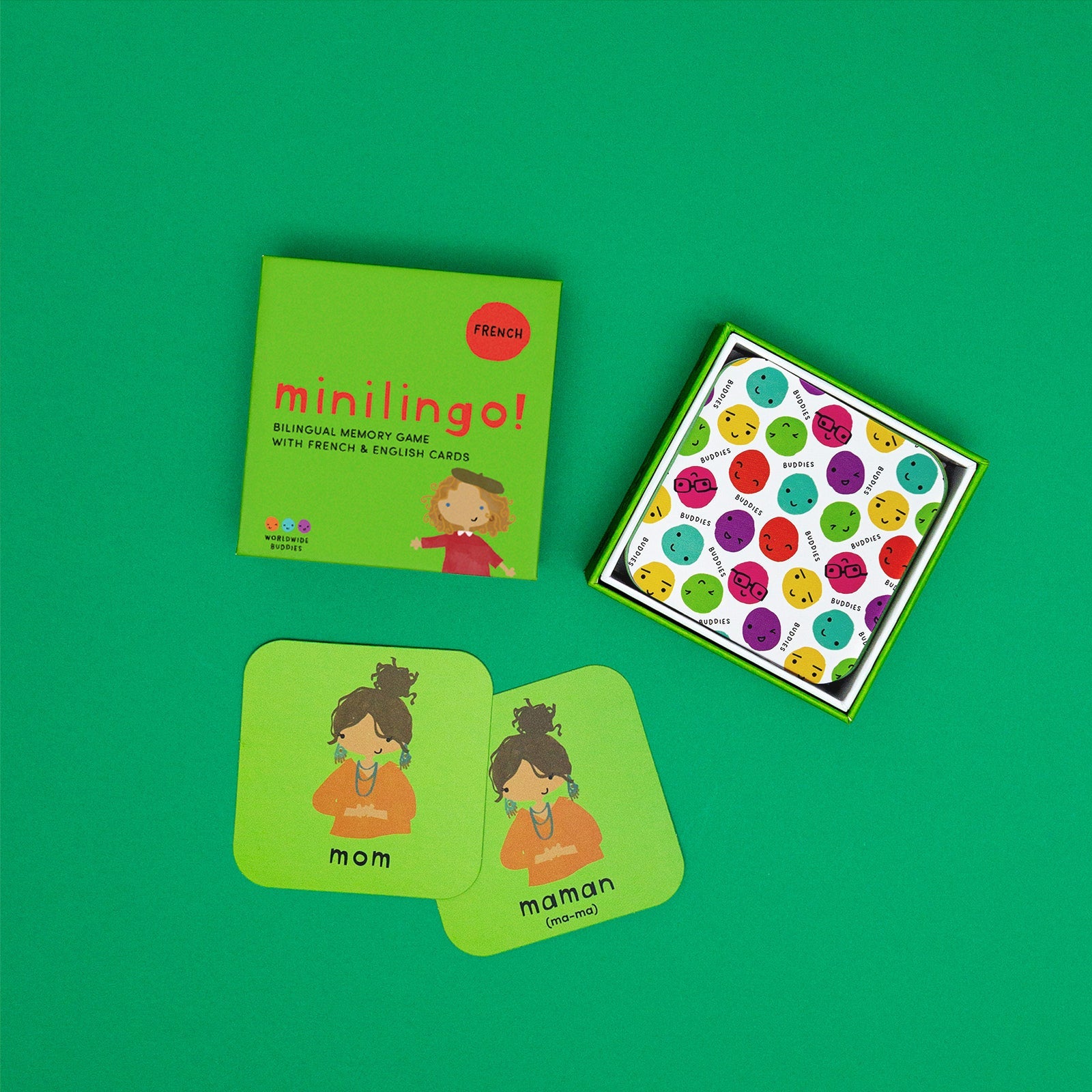 Minilingo Flashcards (English/French)