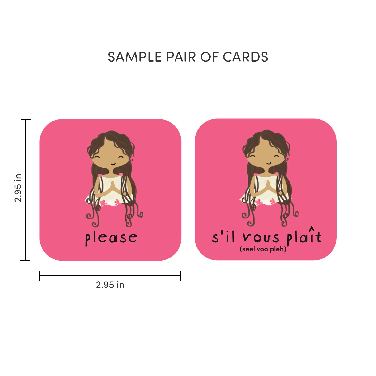 Minilingo Flashcards (English/French)