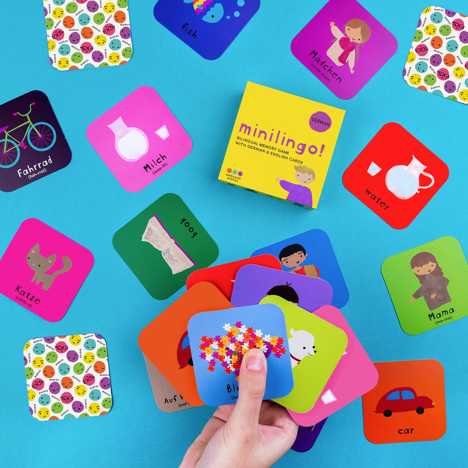 Minilingo Flashcards (English/German)