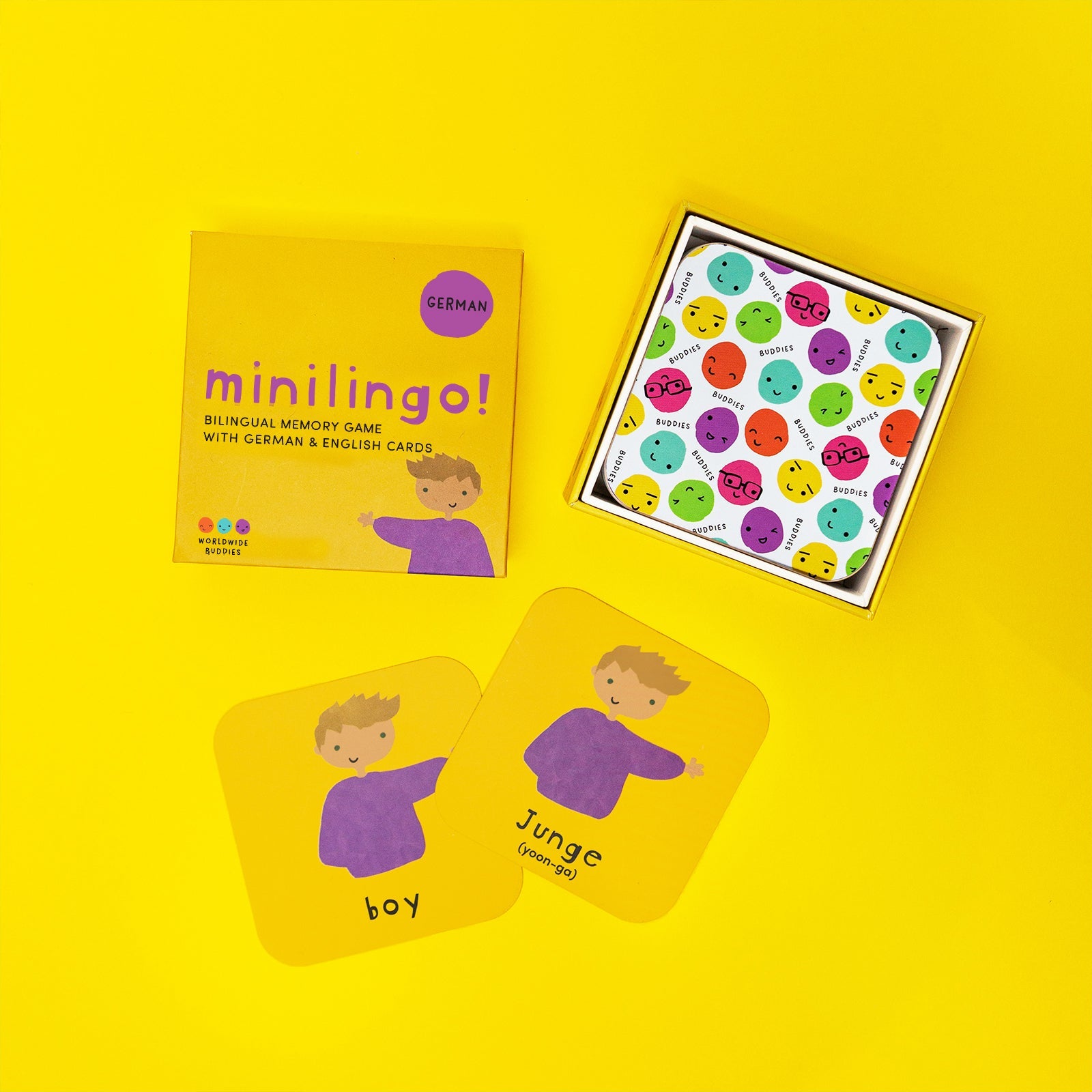 Minilingo Flashcards (English/German)