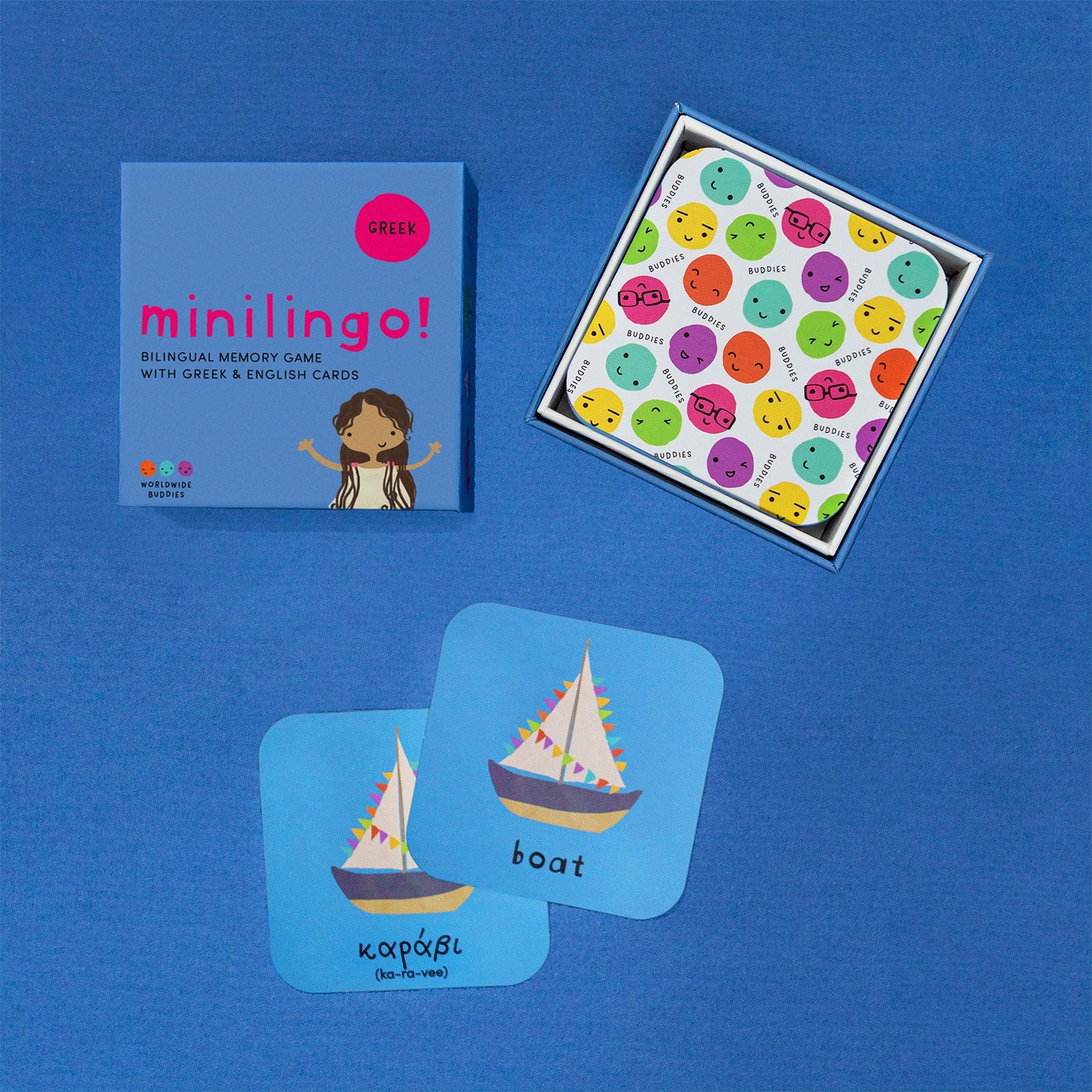Minilingo Flashcards (English/Greek)