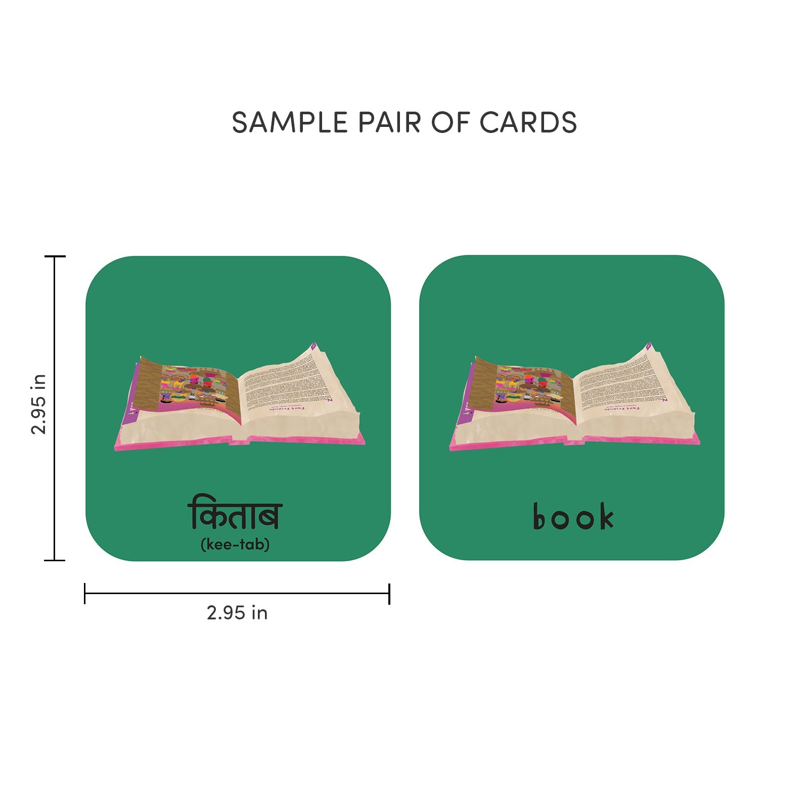 Minilingo Flashcards (English/Hindi)